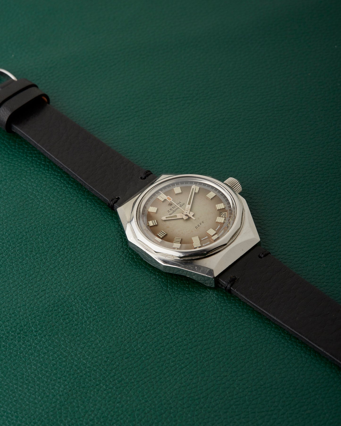 Zenith Defy A3642 Vintage 1970s Automatic Octagonal Diver