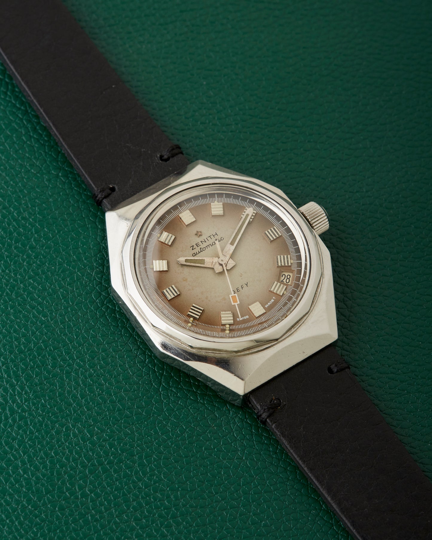 Zenith Defy A3642 Vintage 1970s Automatic Octagonal Diver
