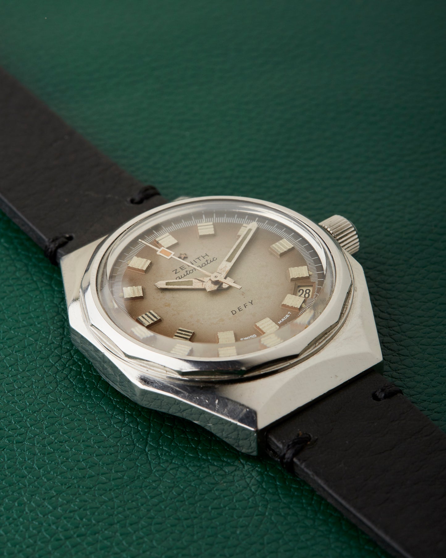 Zenith Defy A3642 Vintage 1970s Automatic Octagonal Diver