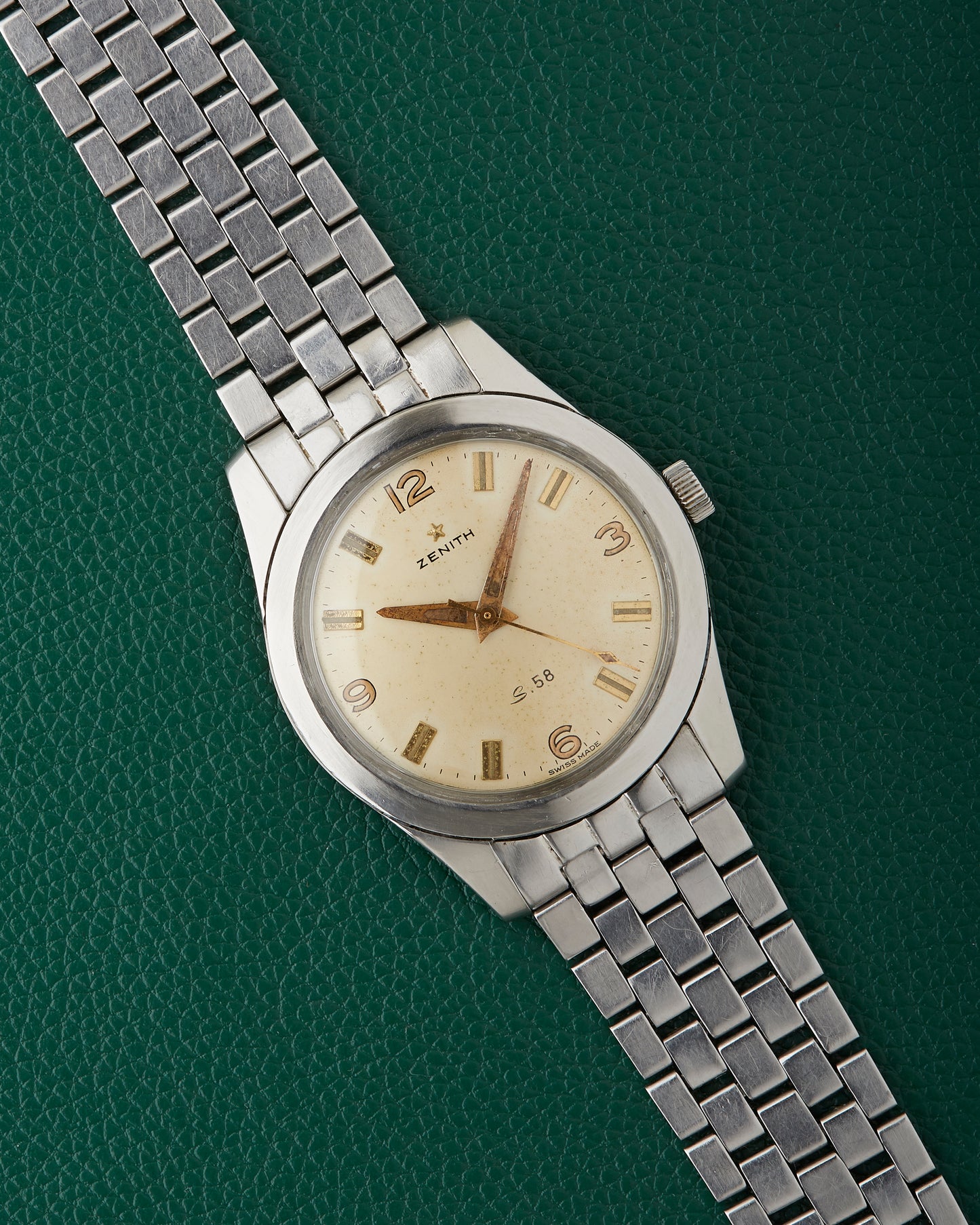 Zenith S58 Mark 1 Vintage Diver Zenith Bracelet