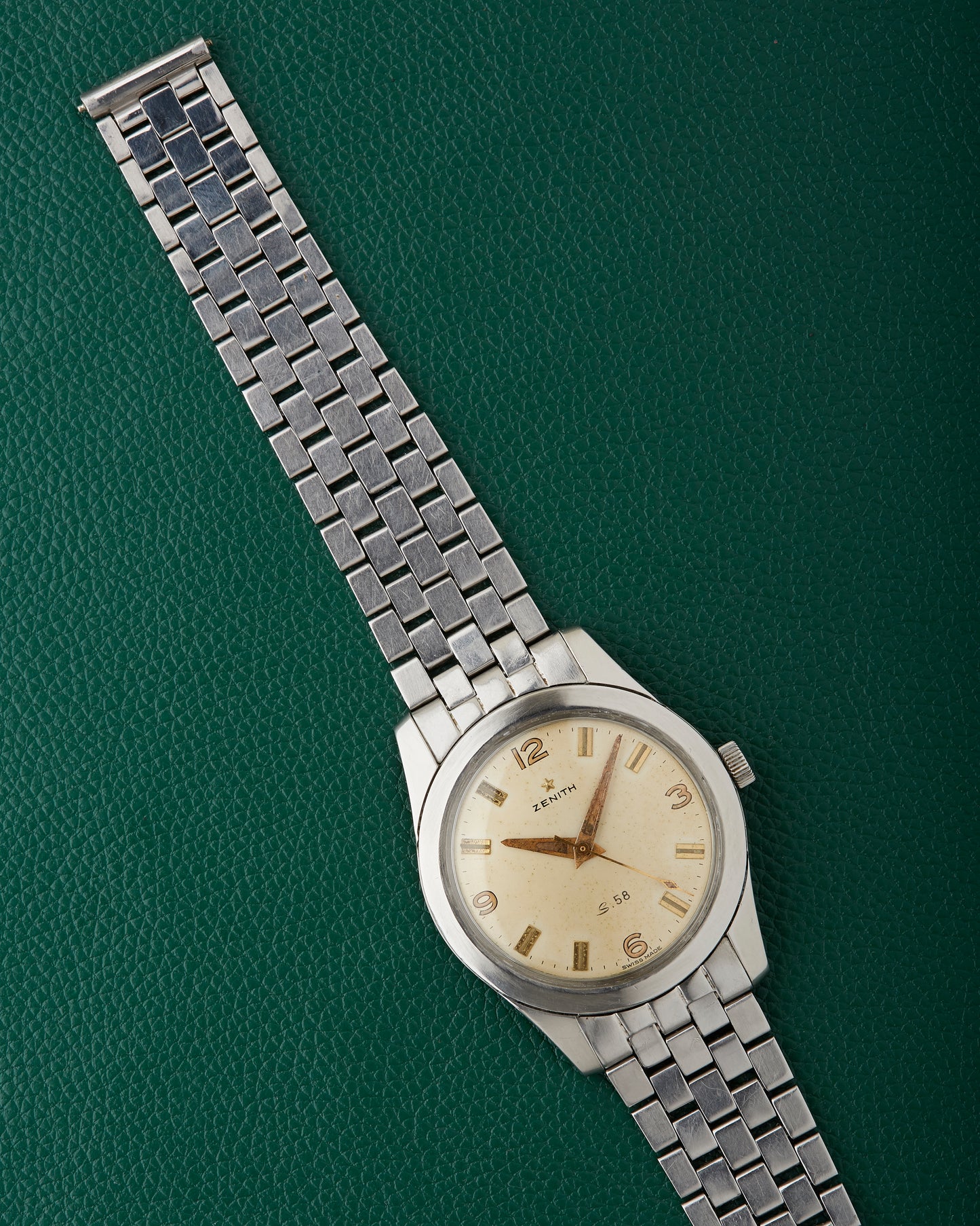 Zenith S58 Mark 1 Vintage Diver Zenith Bracelet