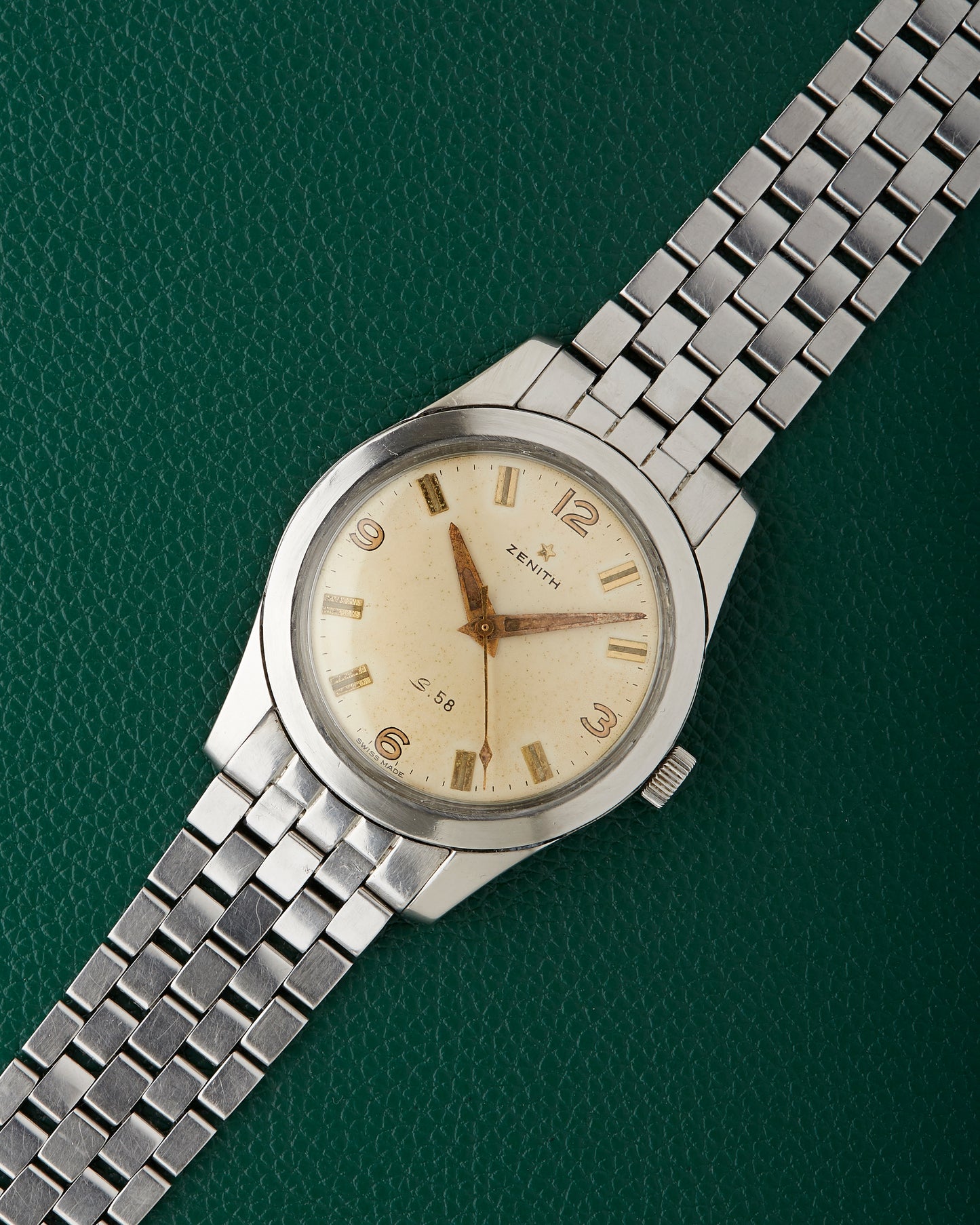 Zenith S58 Mark 1 Vintage Diver Zenith Bracelet