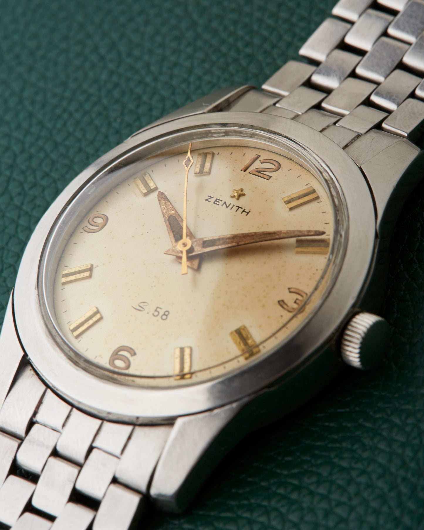 Zenith S58 Mark 1 Vintage Diver Zenith Bracelet