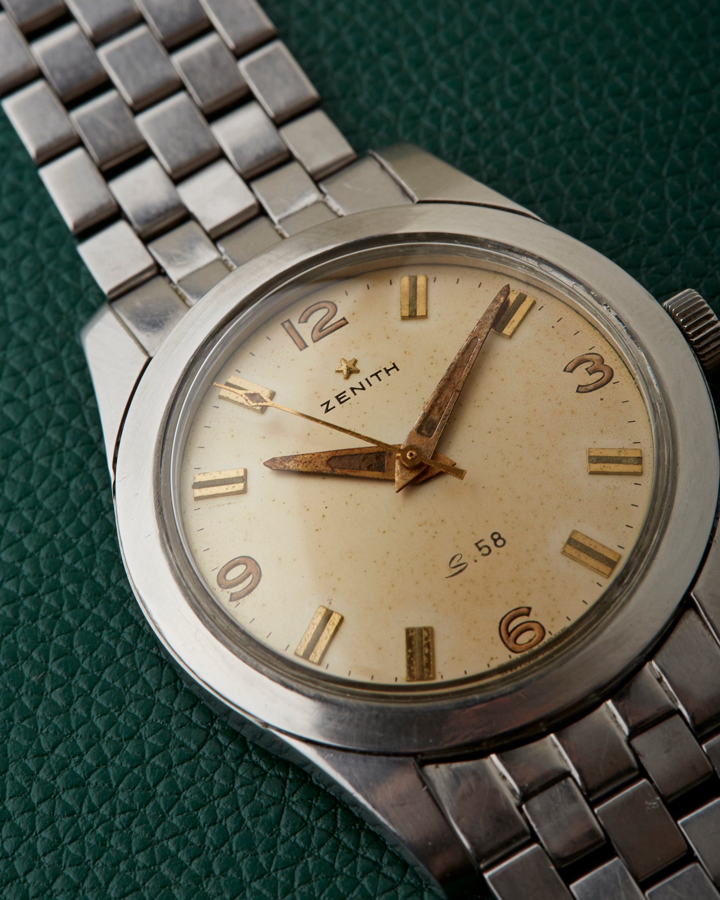 Zenith S58 Mark 1 Vintage Diver Zenith Bracelet