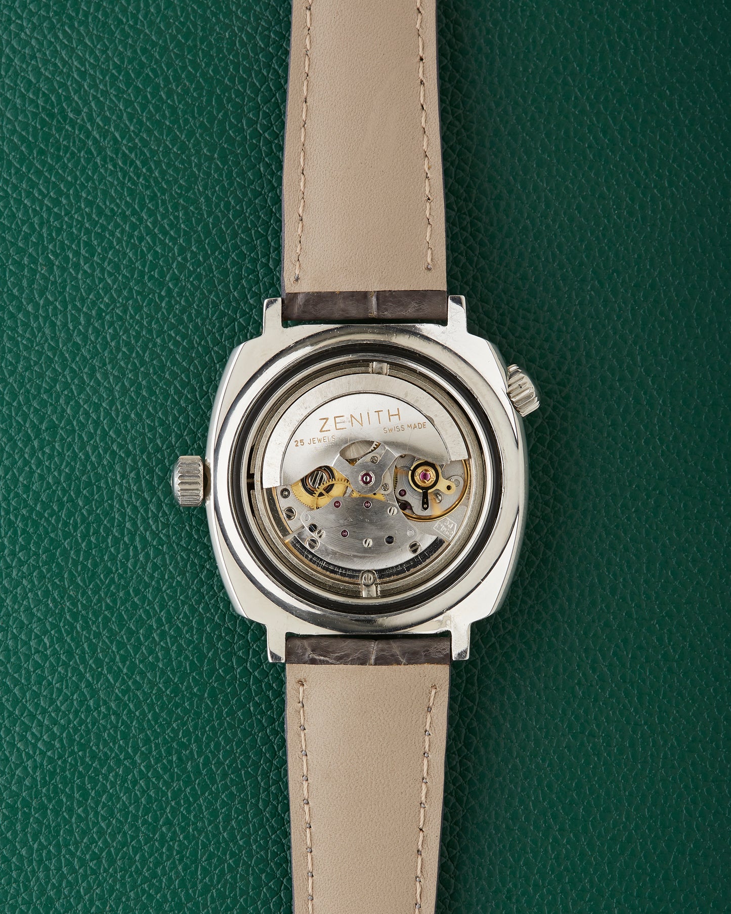 Zenith Super Sub Sea A3635 Vintage Diver Ghost Patina Dial