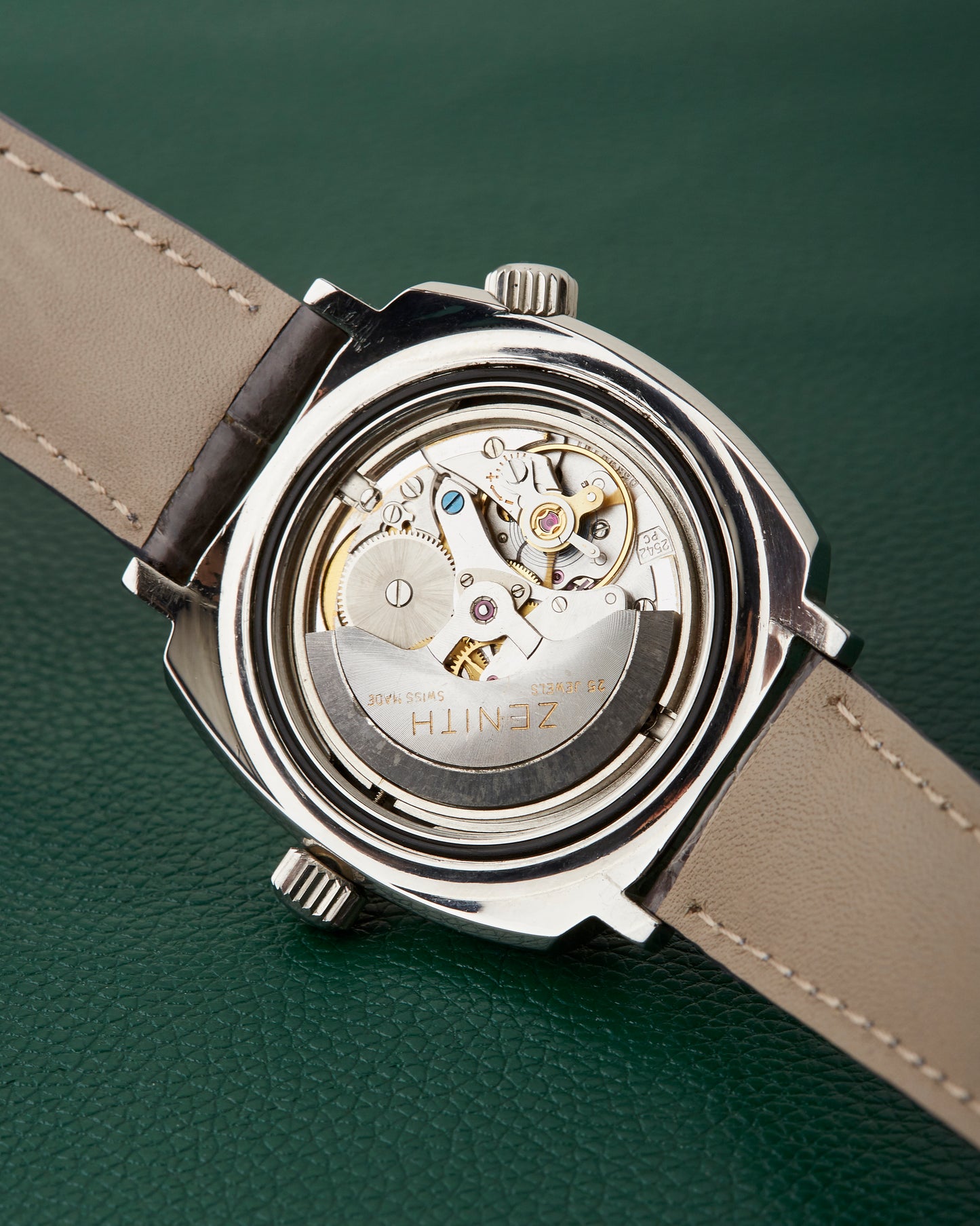 Zenith Super Sub Sea A3635 Vintage Diver Ghost Patina Dial