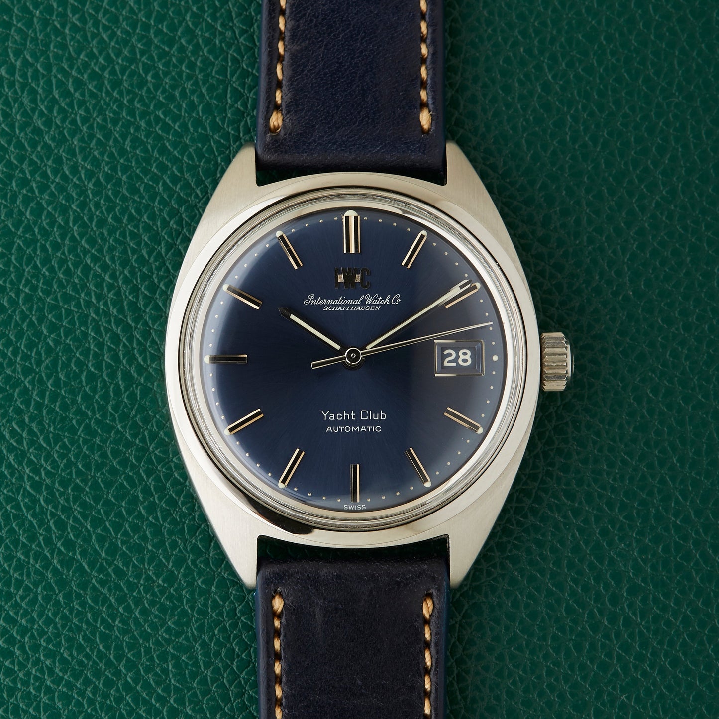 IWC Yacht Club International Watch Co R811AD Blue Dial