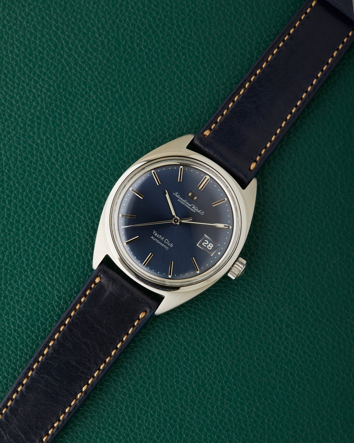 IWC Yacht Club International Watch Co R811AD Blue Dial