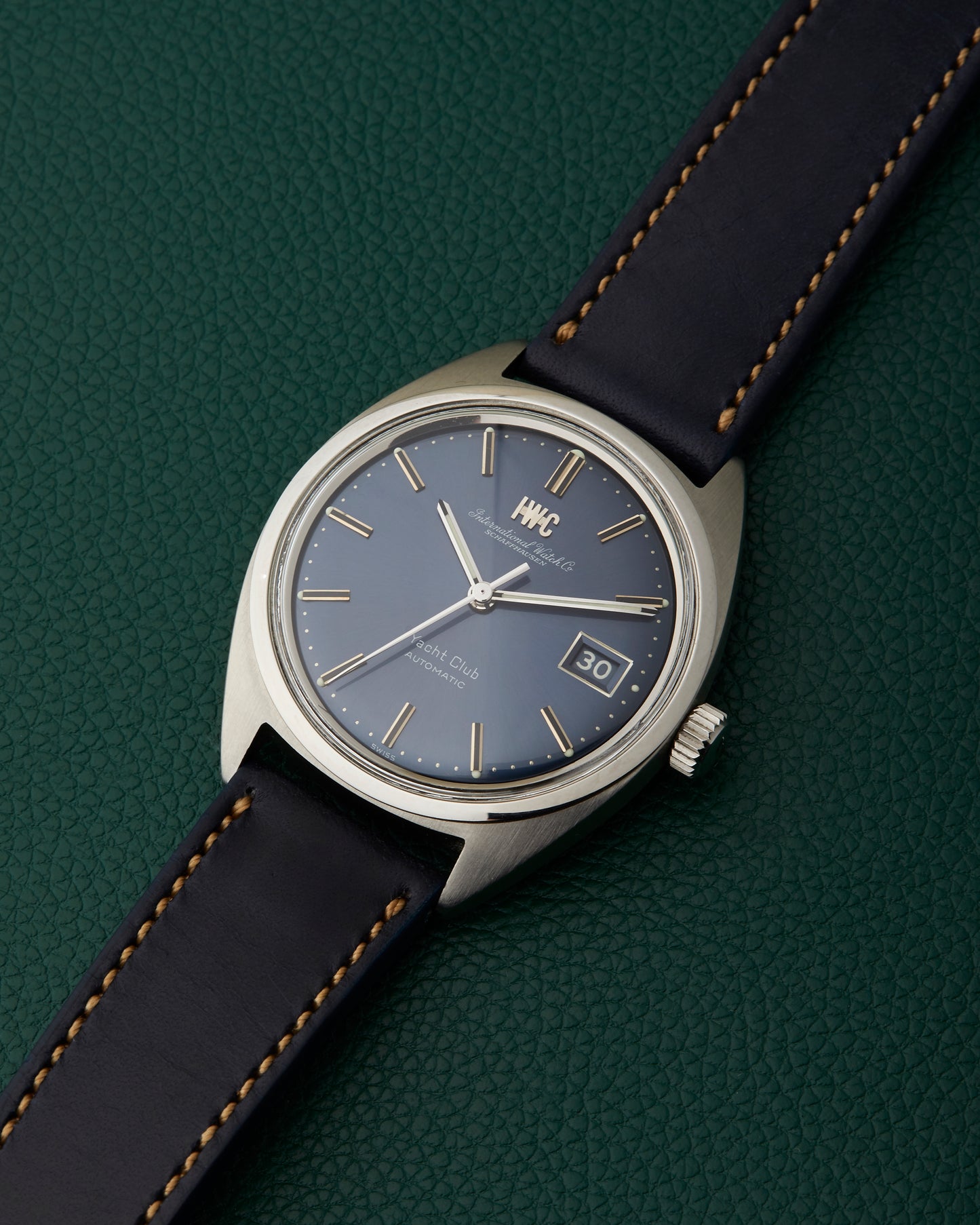 IWC Yacht Club International Watch Co R811AD Blue Dial