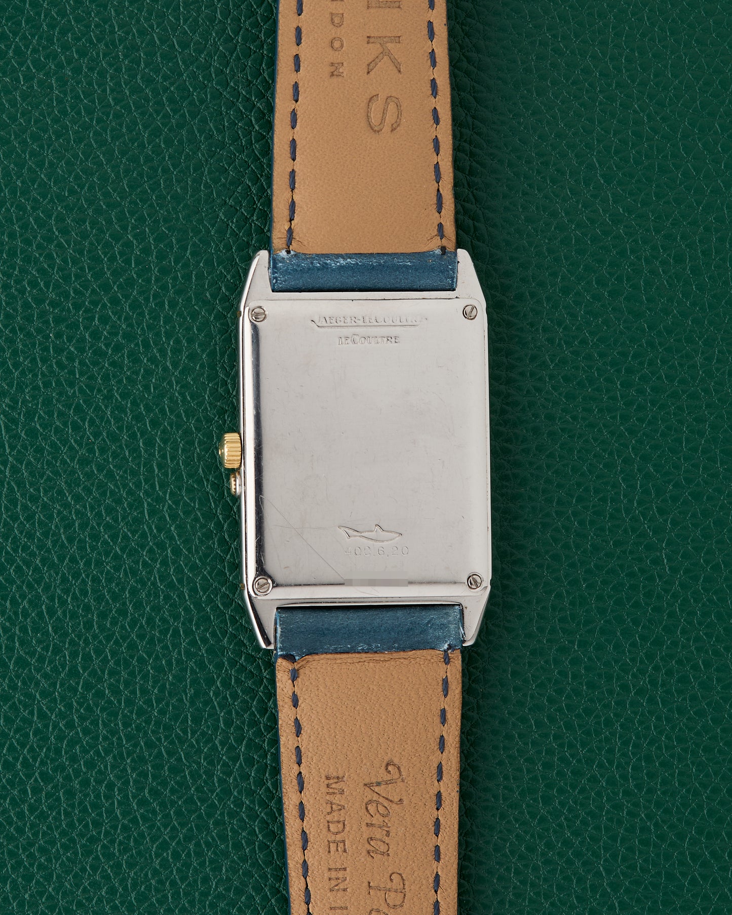 Jaeger-LeCoultre Tank Ref. 400.6.20 Pointer Date Moonphase