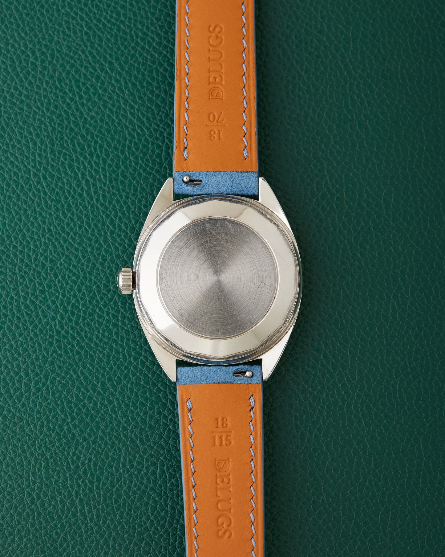 IWC Yacht Club International Watch Co R811AD Blue Dial Blue Strap