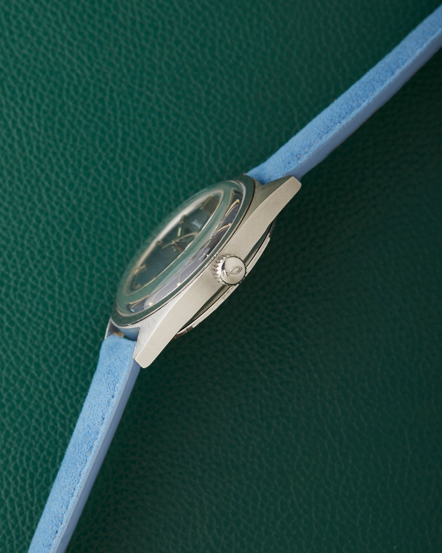 IWC Yacht Club International Watch Co R811AD Blue Dial Blue Strap