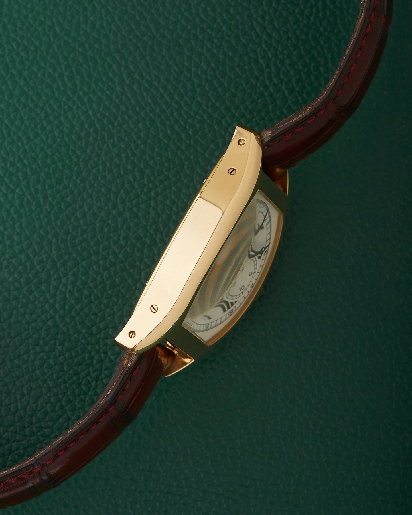 Cartier Tortue Monopoussoir CPCP 2356 Monopusher 18K Yellow Gold
