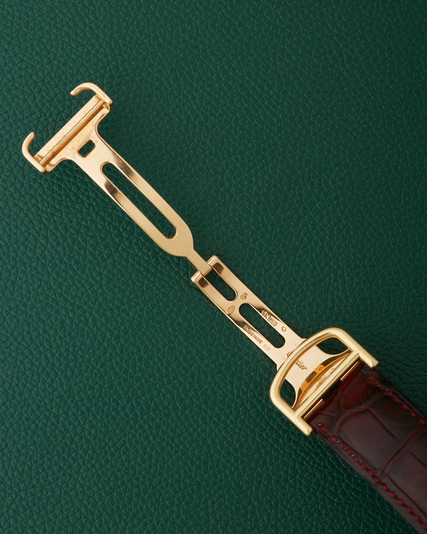 Cartier Tortue Monopoussoir CPCP 2356 Monopusher 18K Yellow Gold