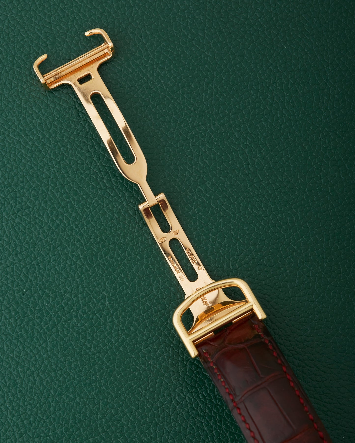 Cartier Tortue Monopoussoir CPCP 2356 Monopusher 18K Yellow Gold