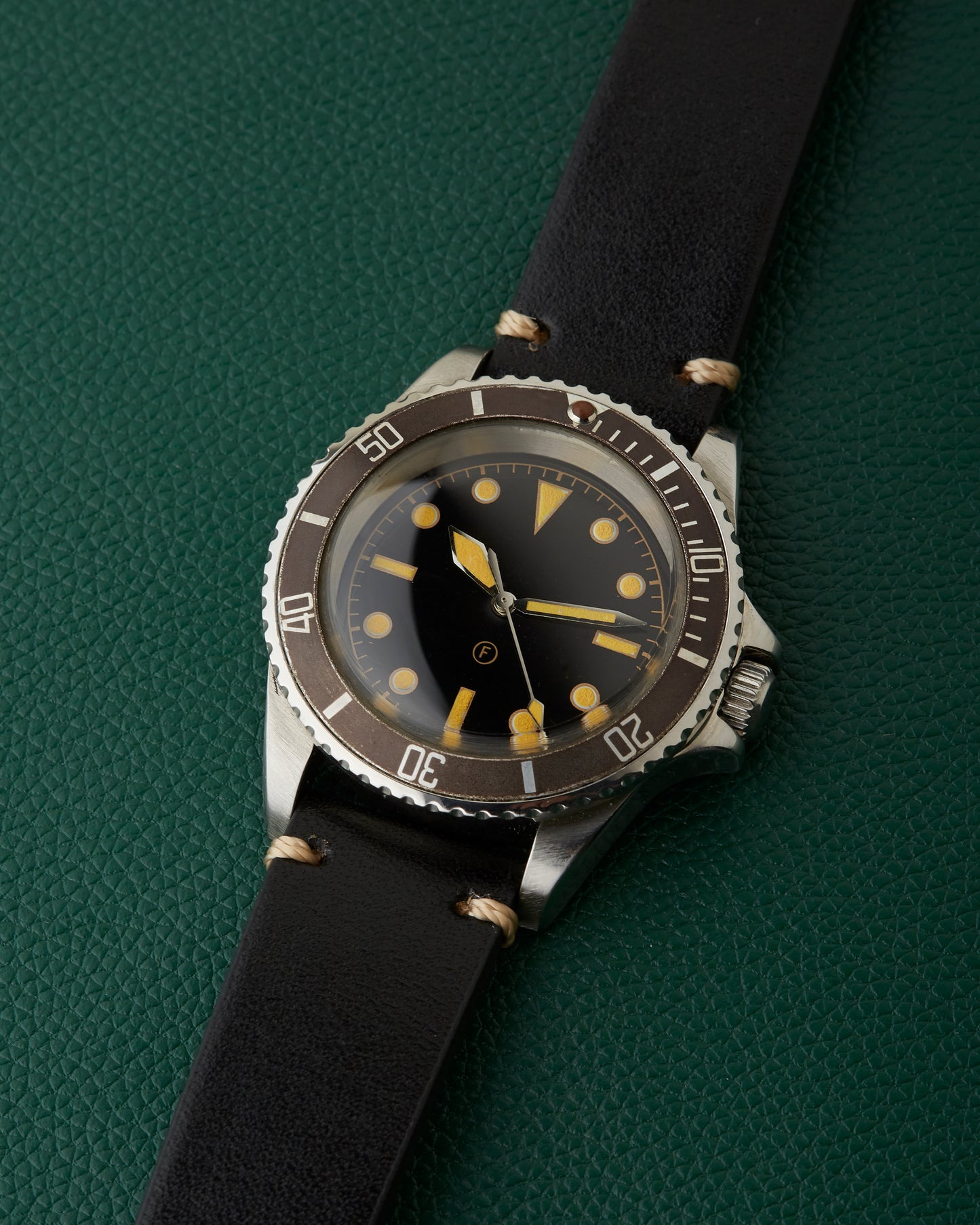 Freese 101 Black Dial Faded Bezel Automatic Simon Freese Watch