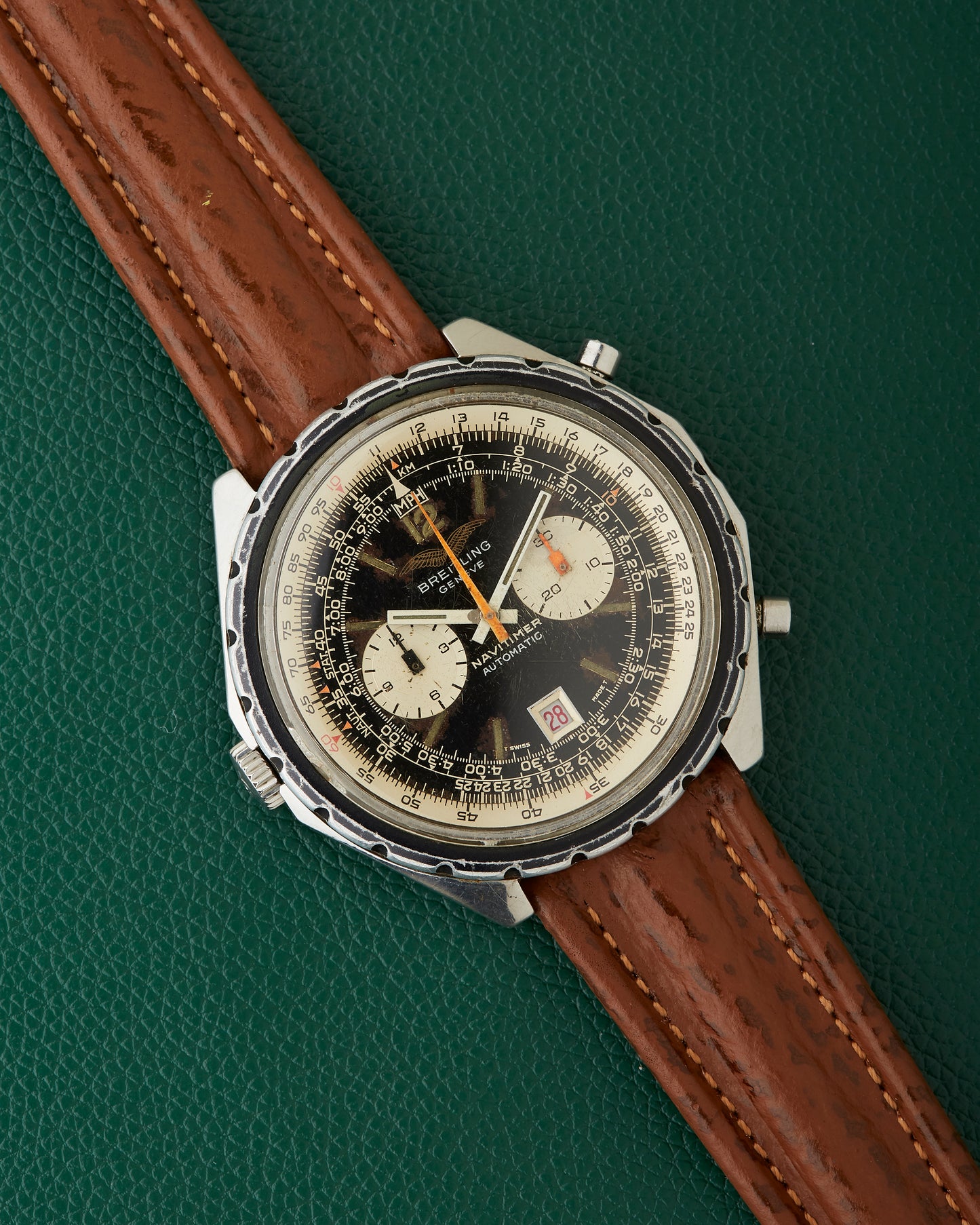 Breitling 1806 Navitimer Tropical Browning Iraqi Air Force