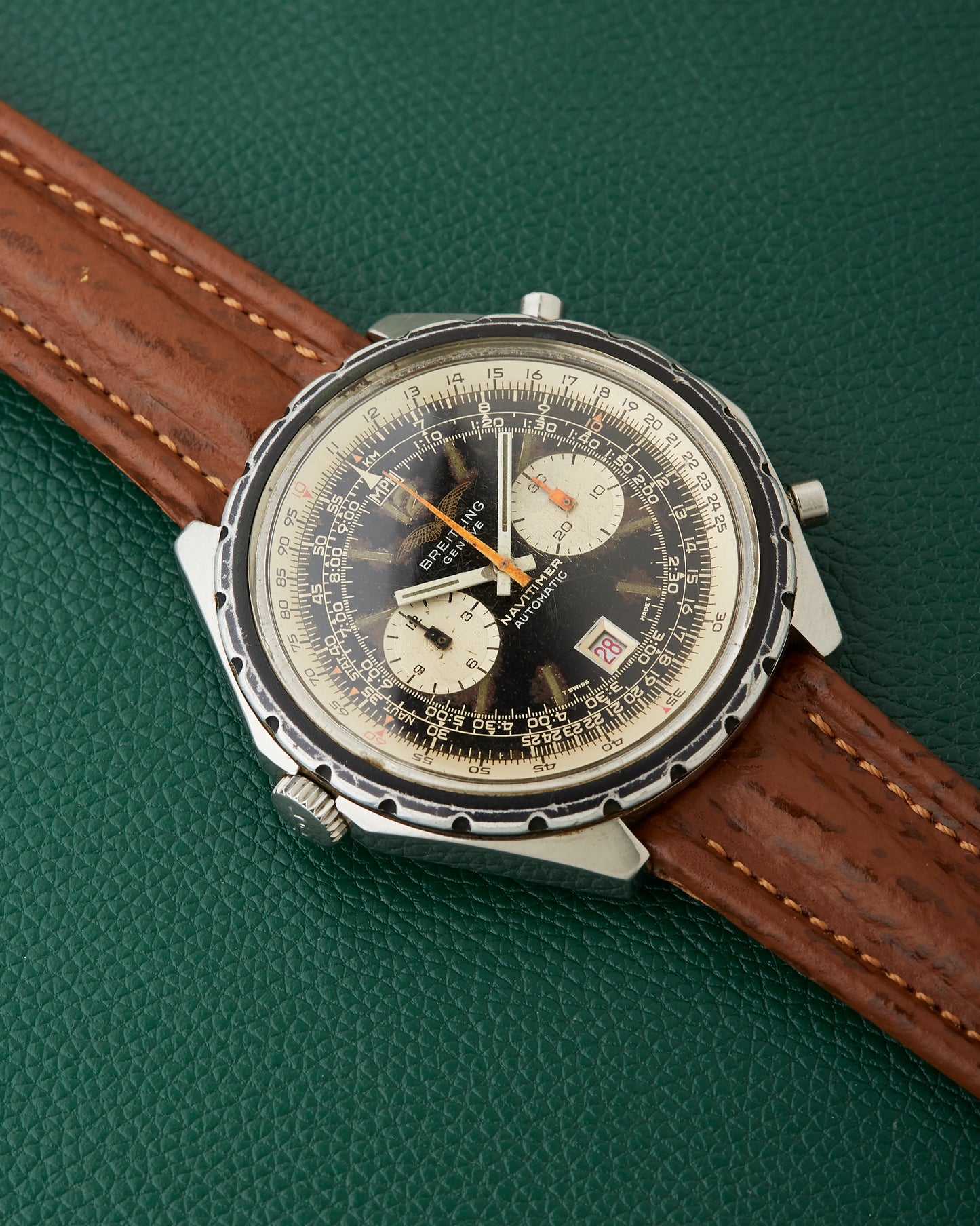 Breitling 1806 Navitimer Tropical Browning Iraqi Air Force
