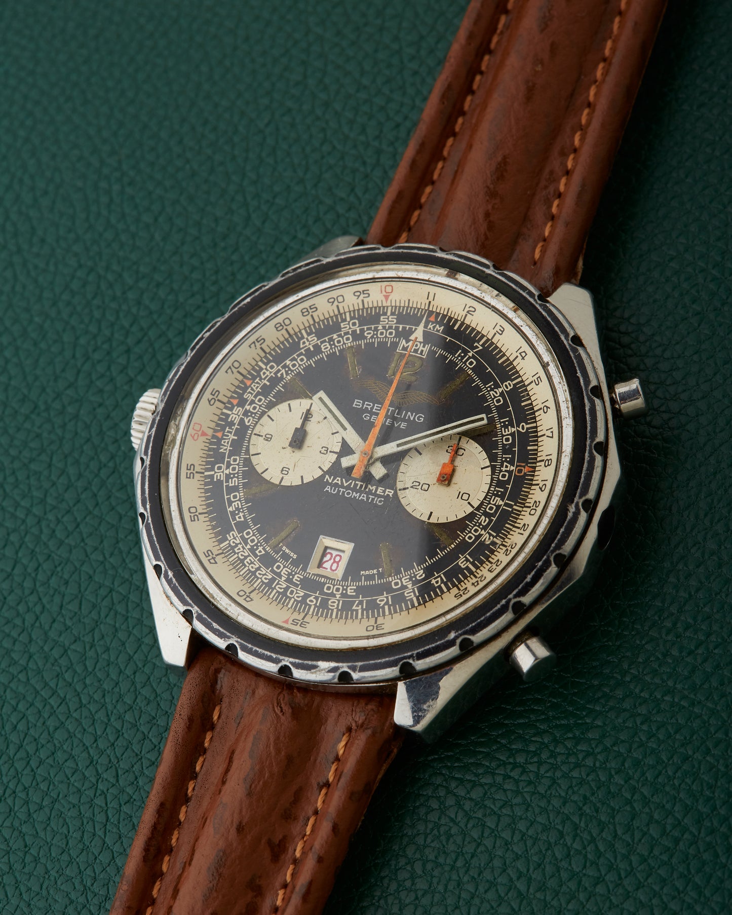 Breitling 1806 Navitimer Tropical Browning Iraqi Air Force