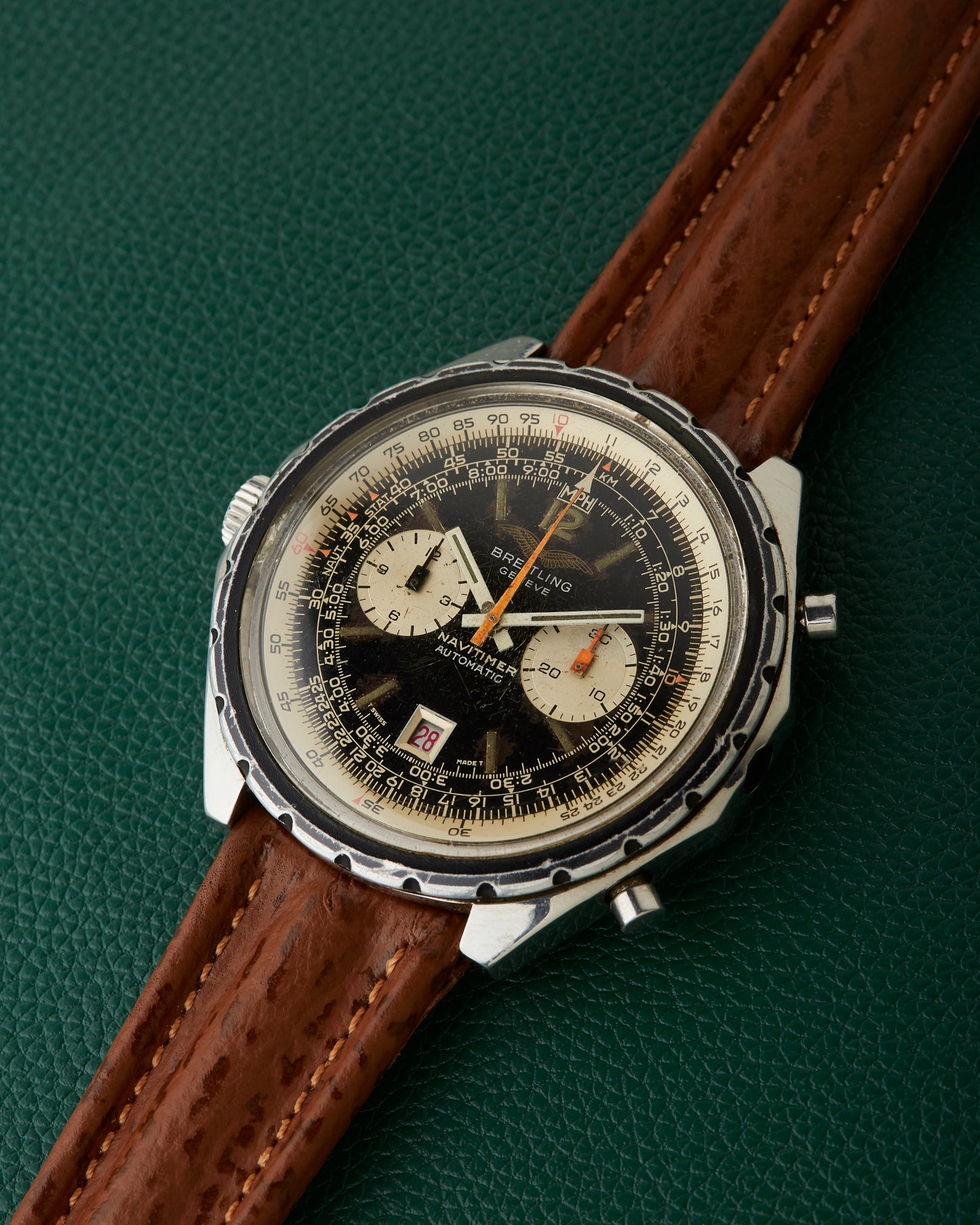 Breitling 1806 Navitimer Tropical Browning Iraqi Air Force