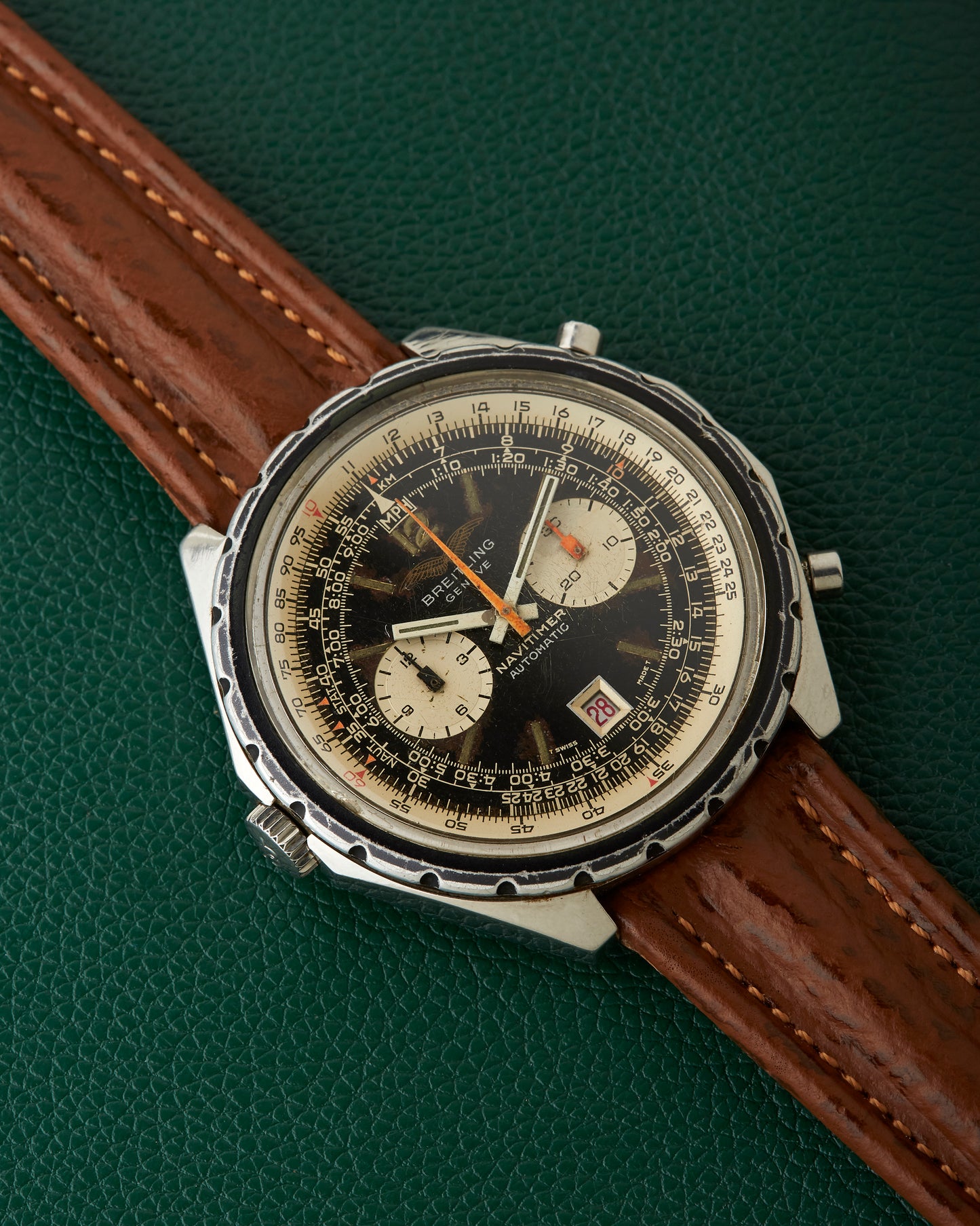 Breitling 1806 Navitimer Tropical Browning Iraqi Air Force