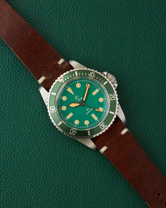 Freese 101 Green Dial Green Bezel Automatic Simon Freese Watch