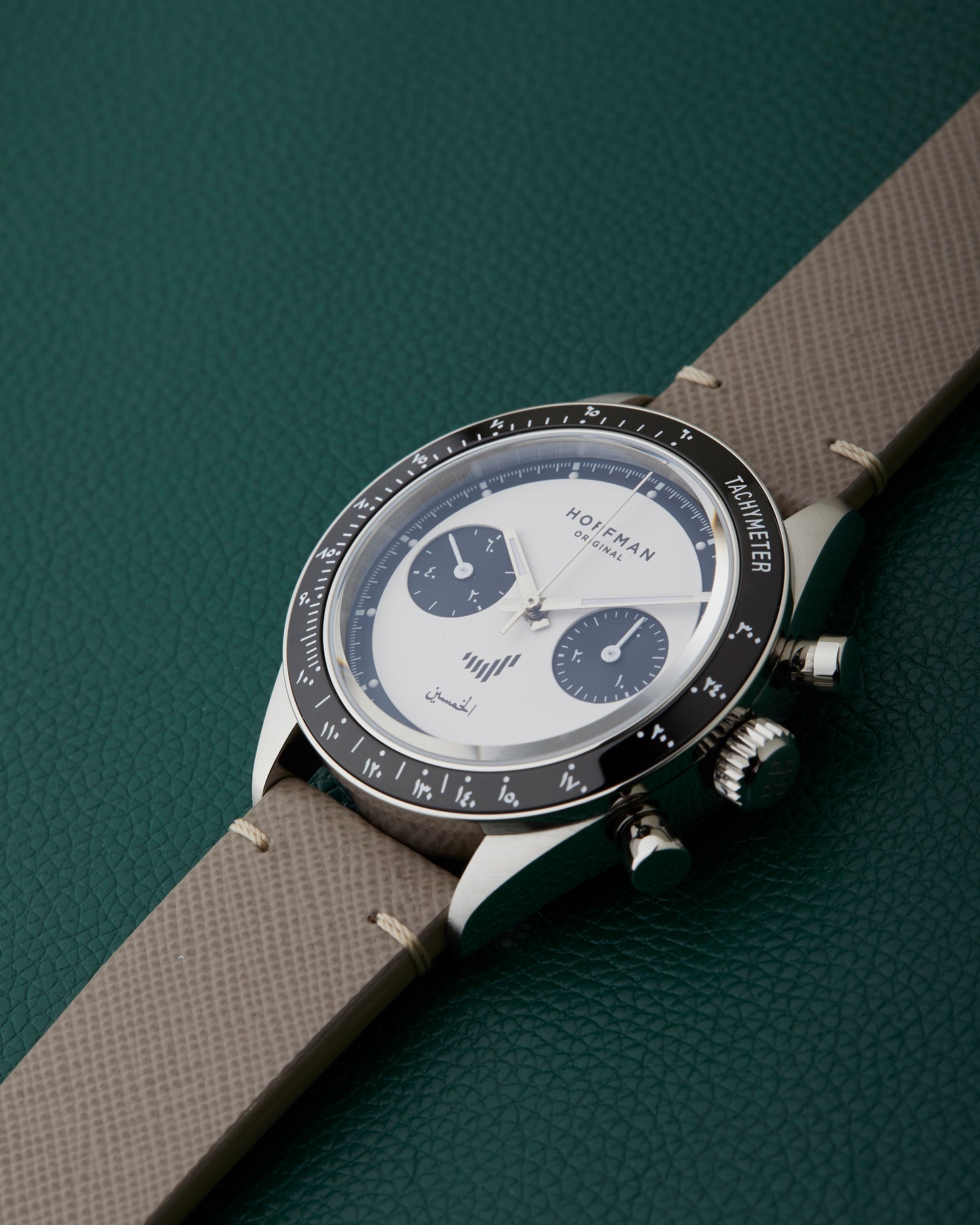 Hoffman x Perpetuel Racing 40 Panda UAE 50th Anniversary Limited Edition Manual Chronograph