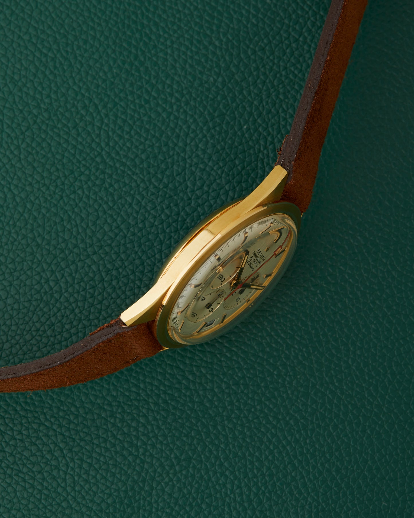 Zenith G583 El Primero 18k Yellow Gold New Old Stock NOS