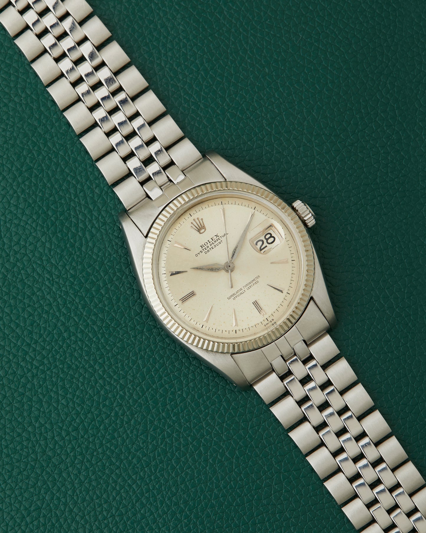Rolex Datejust 6605 Jubilee Bracelet 36mm Vintage