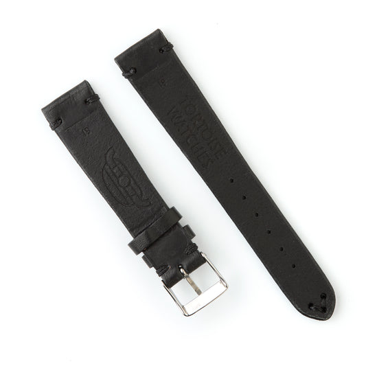 Tortoise Watches Strap Watch Band Black 19mm