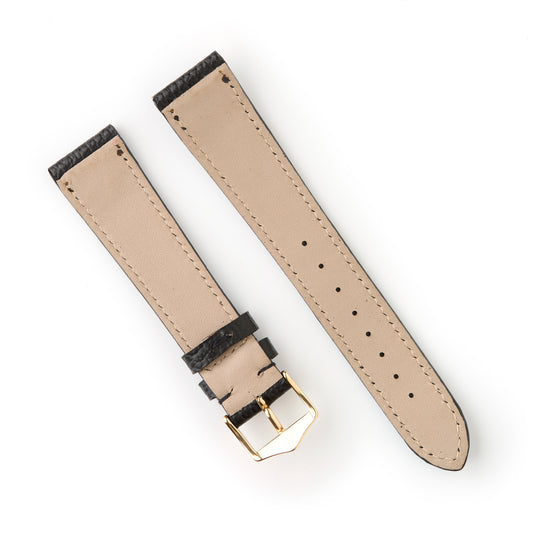 Hatchling Vintage Inspired Watch Strap Band Black 19mm