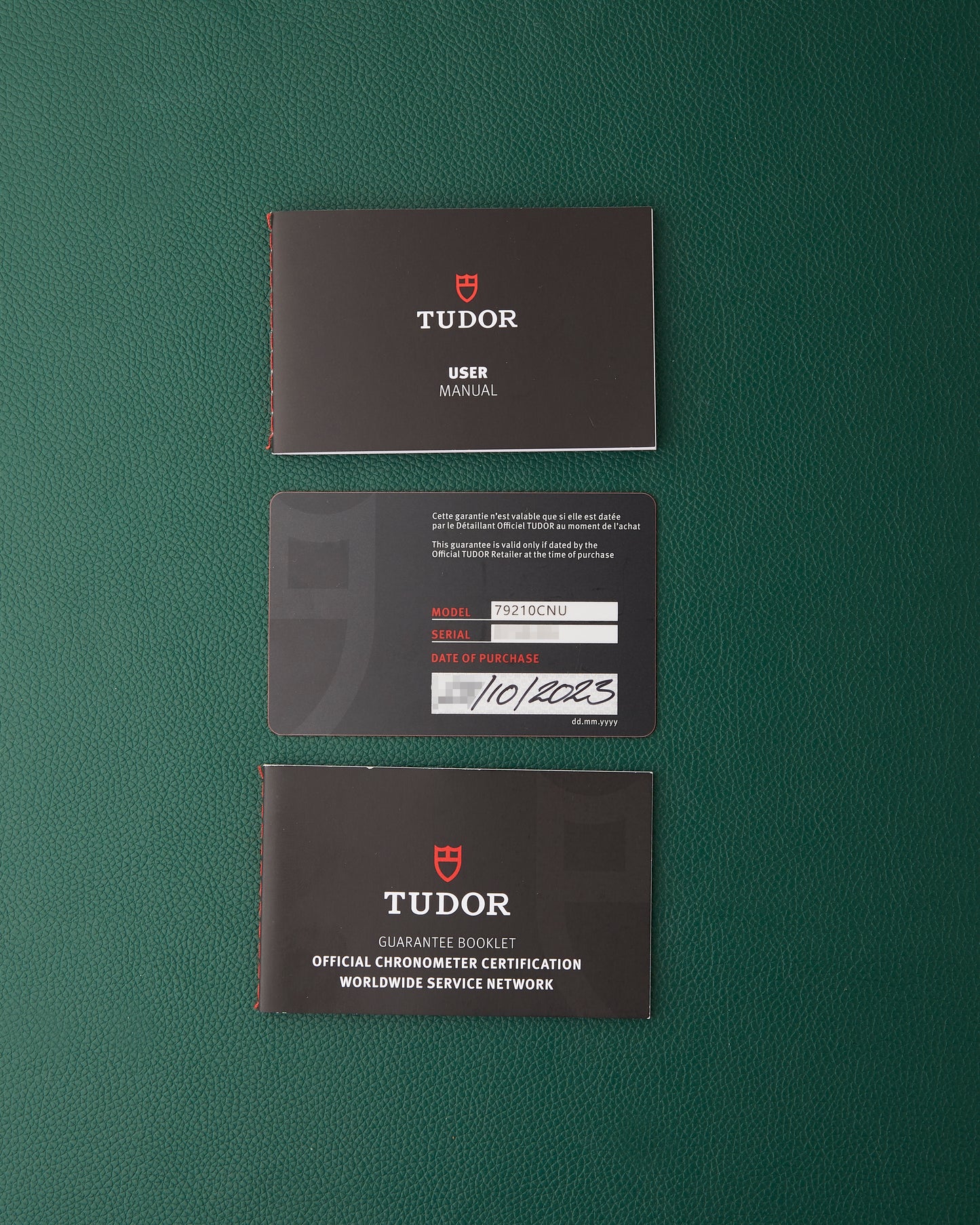 Tudor Black Bay Ceramic 79210CNU Full Set 2023 Box & Papers