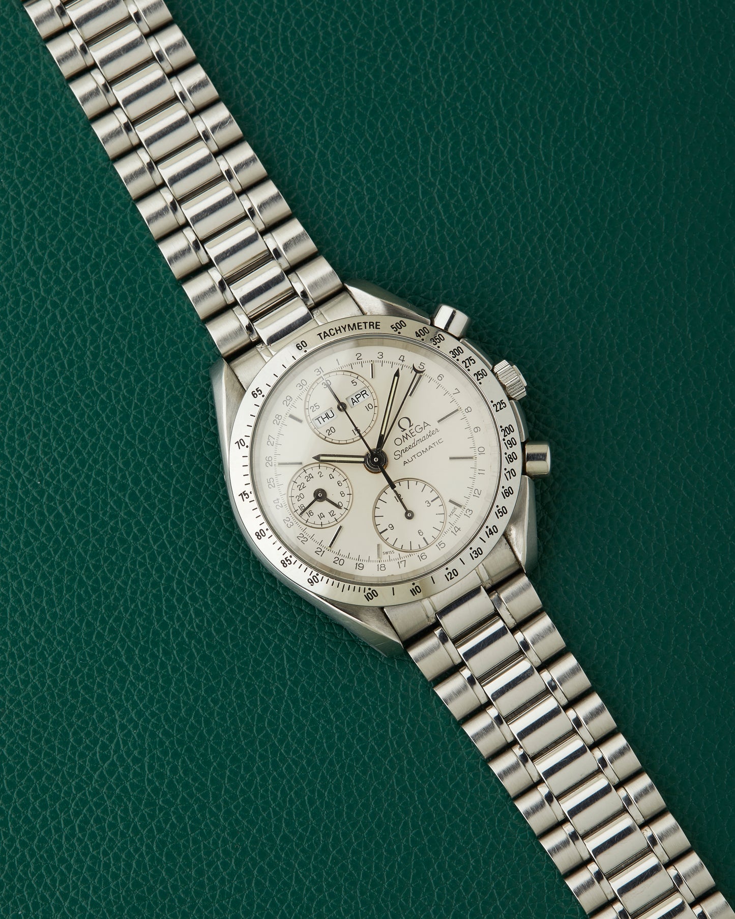 Omega Speedmaster 375.0054 Triple Calendar Bracelet & Box