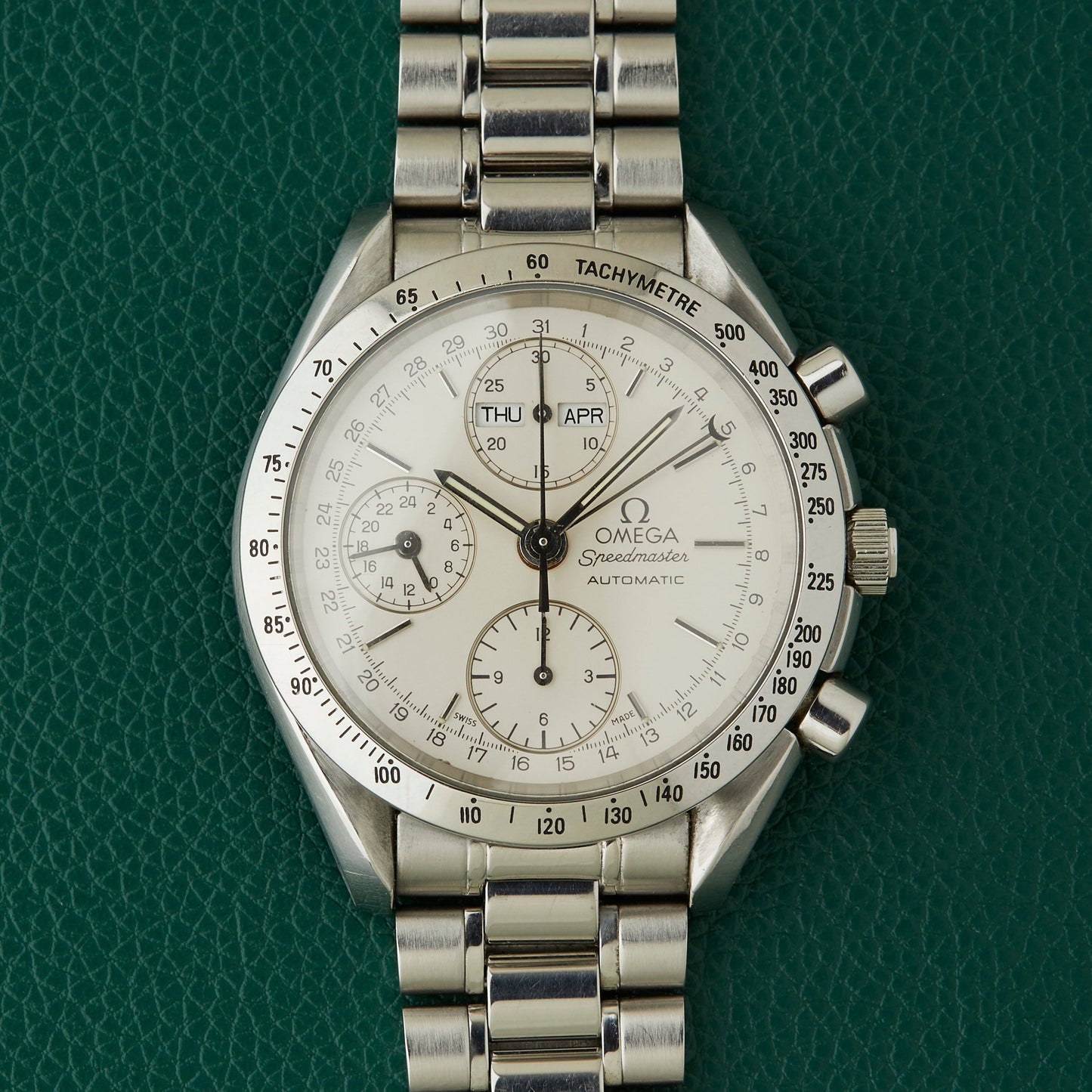 Omega Speedmaster 375.0054 Triple Calendar Bracelet & Box