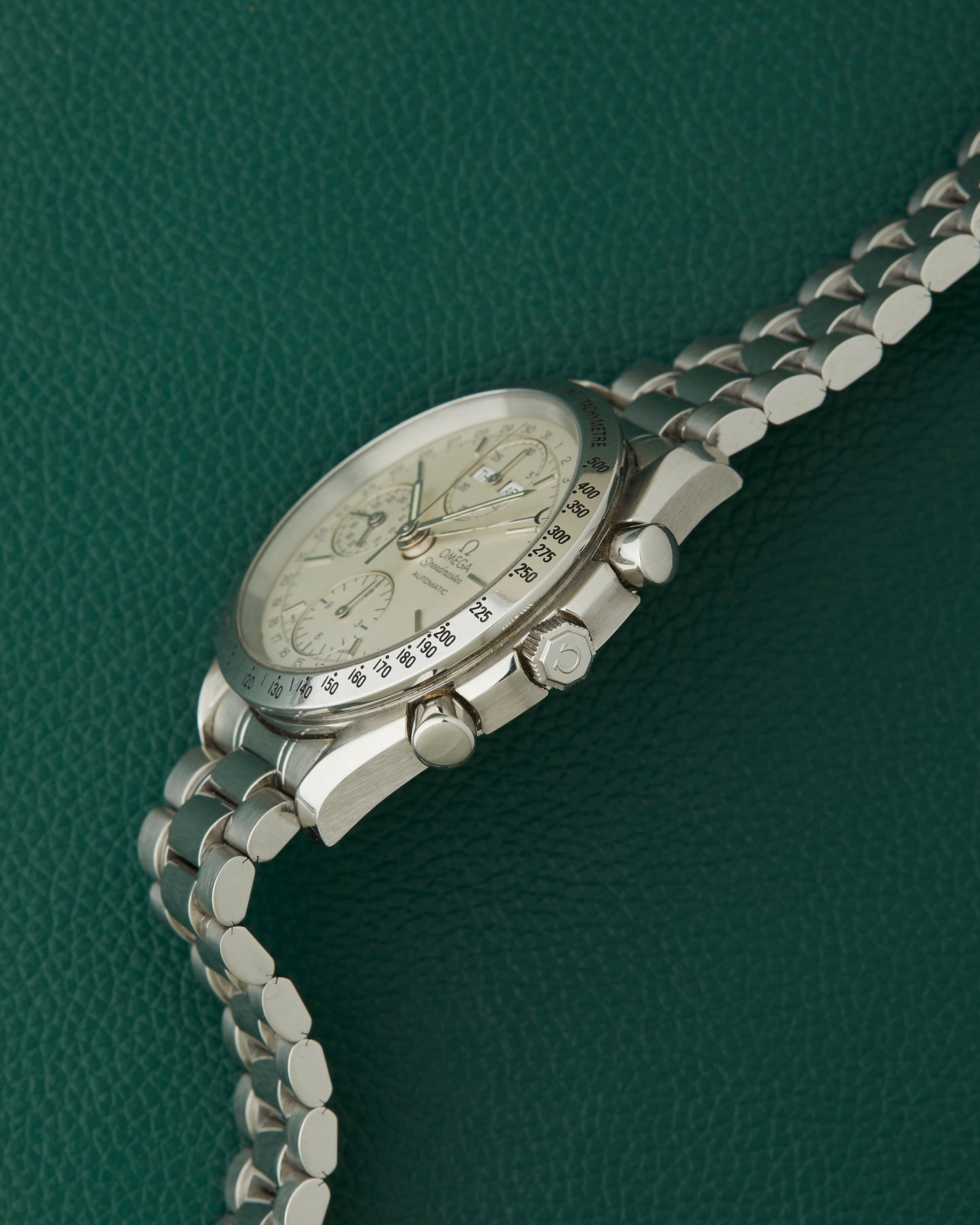 Omega Speedmaster 375.0054 Triple Calendar Bracelet & Box