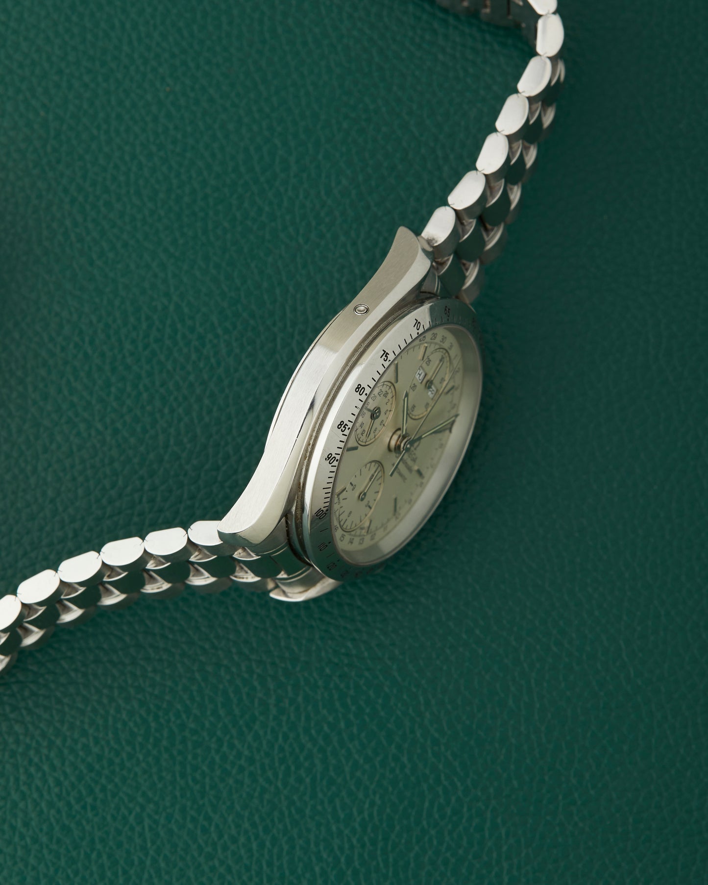 Omega Speedmaster 375.0054 Triple Calendar Bracelet & Box