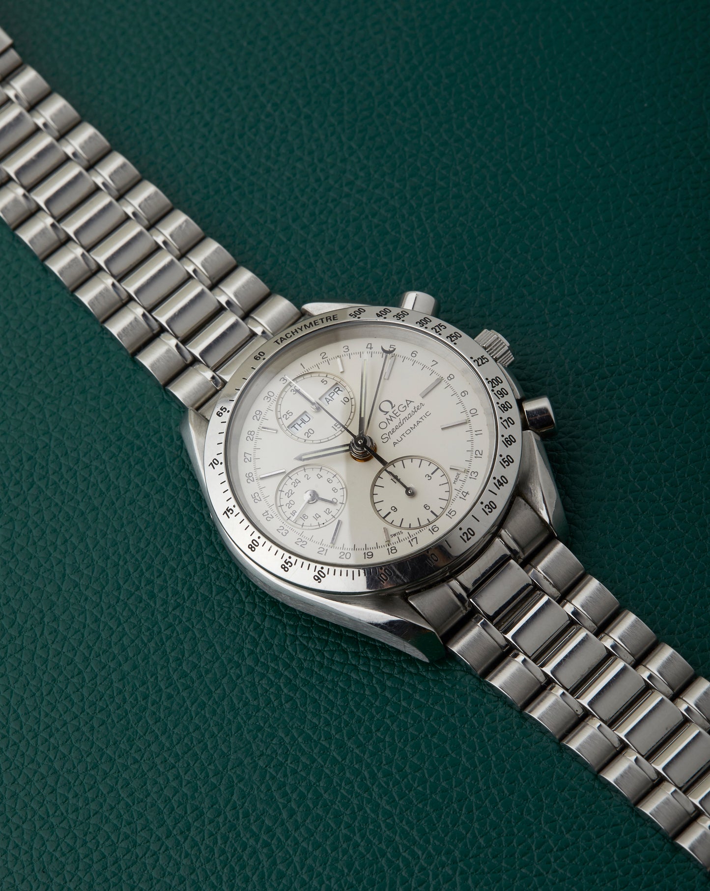 Omega Speedmaster 375.0054 Triple Calendar Bracelet & Box