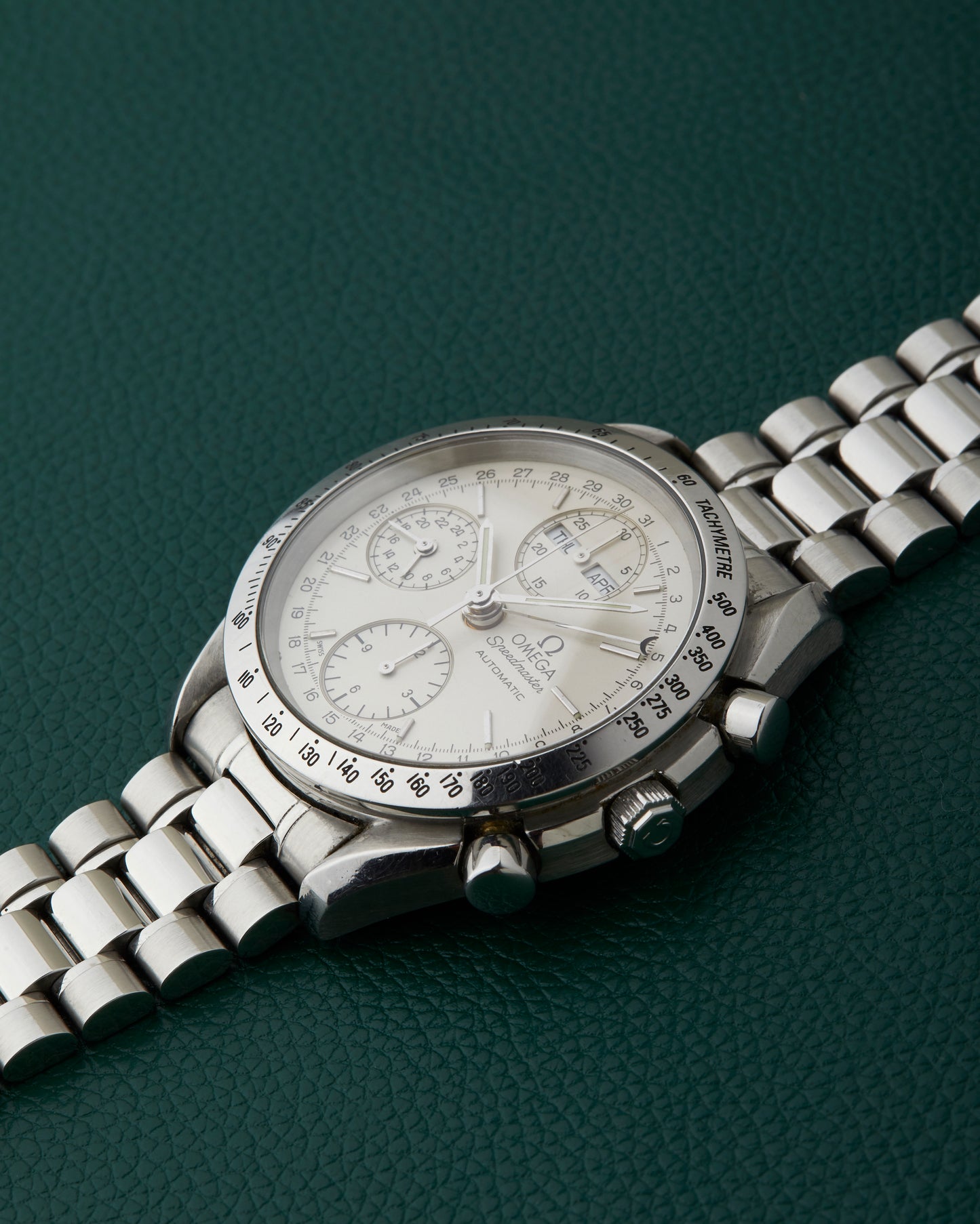 Omega Speedmaster 375.0054 Triple Calendar Bracelet & Box