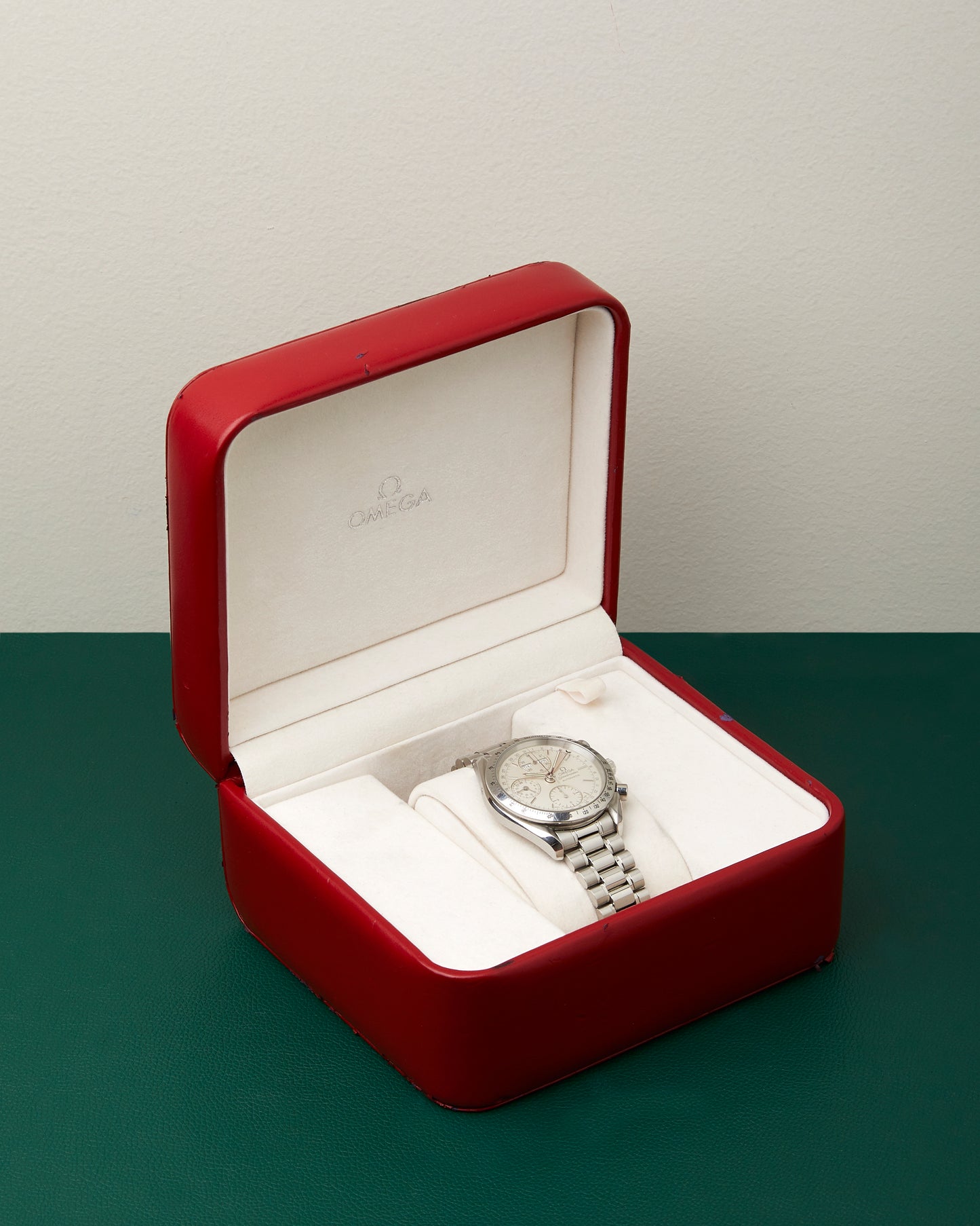 Omega Speedmaster 375.0054 Triple Calendar Bracelet & Box