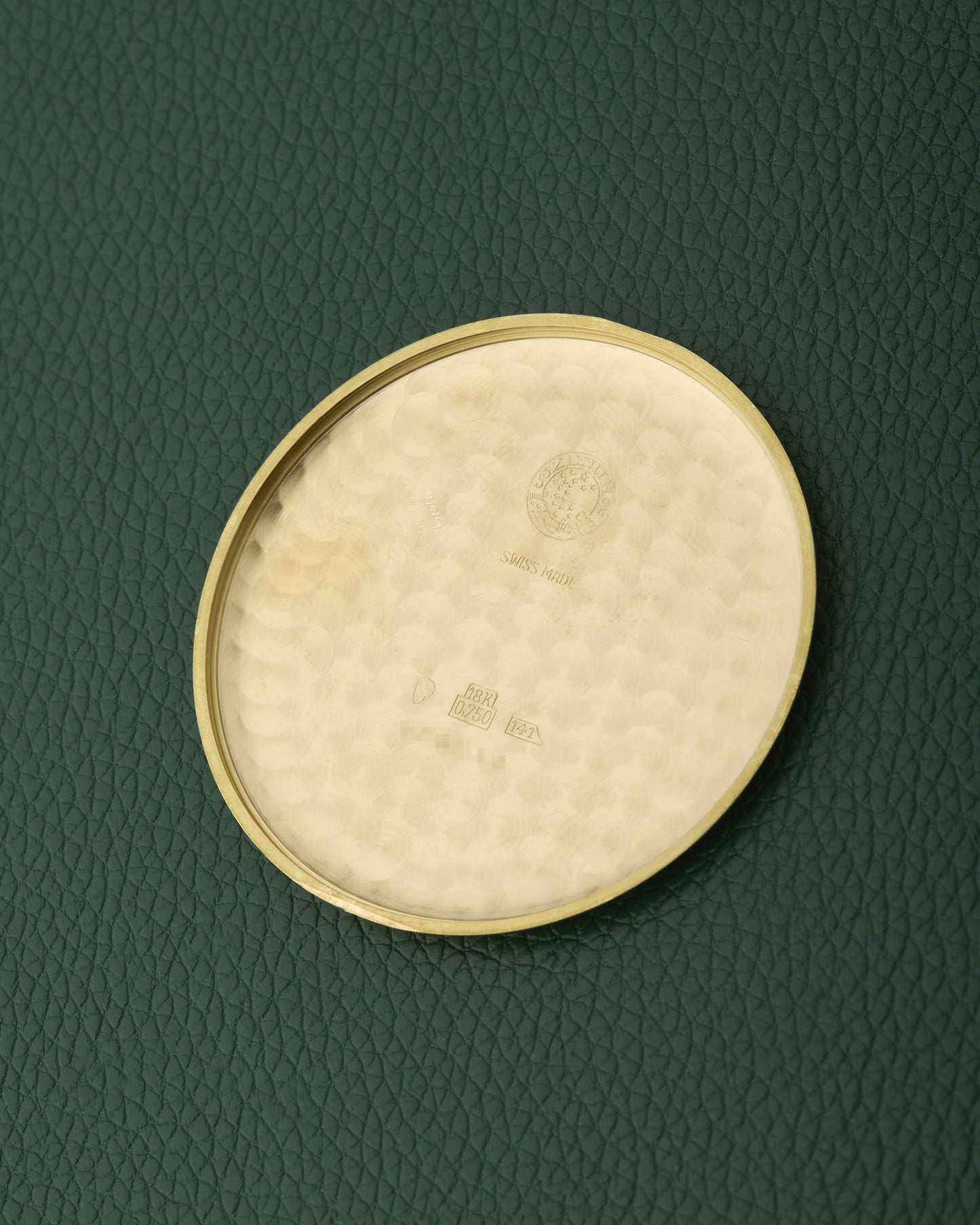 Zenith 18k Pocket Watch Yellow Gold Champagne Dial