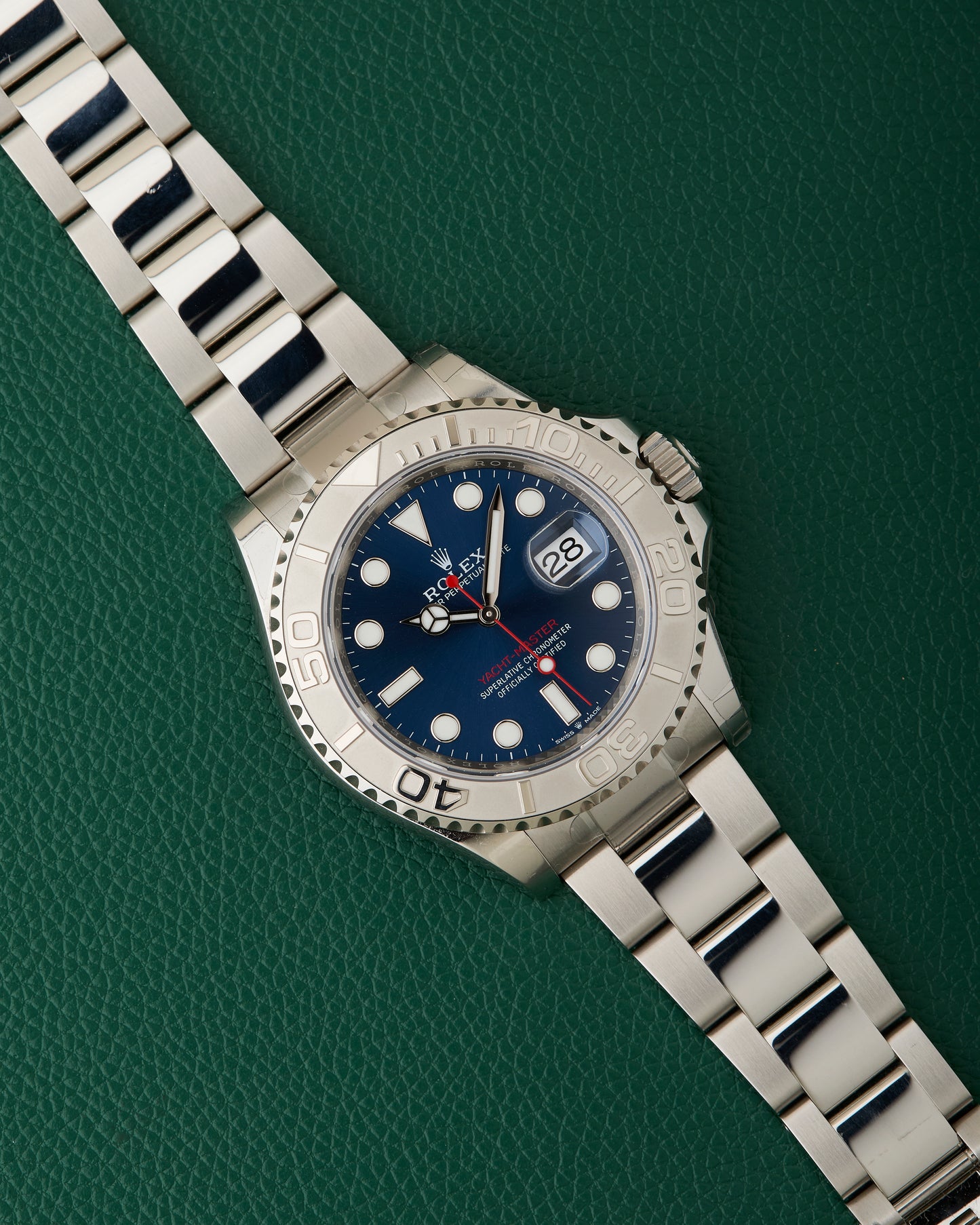 Rolex Yacht-Master 40 Ref. 126622 Bright Blue Dial Full Set June 2025