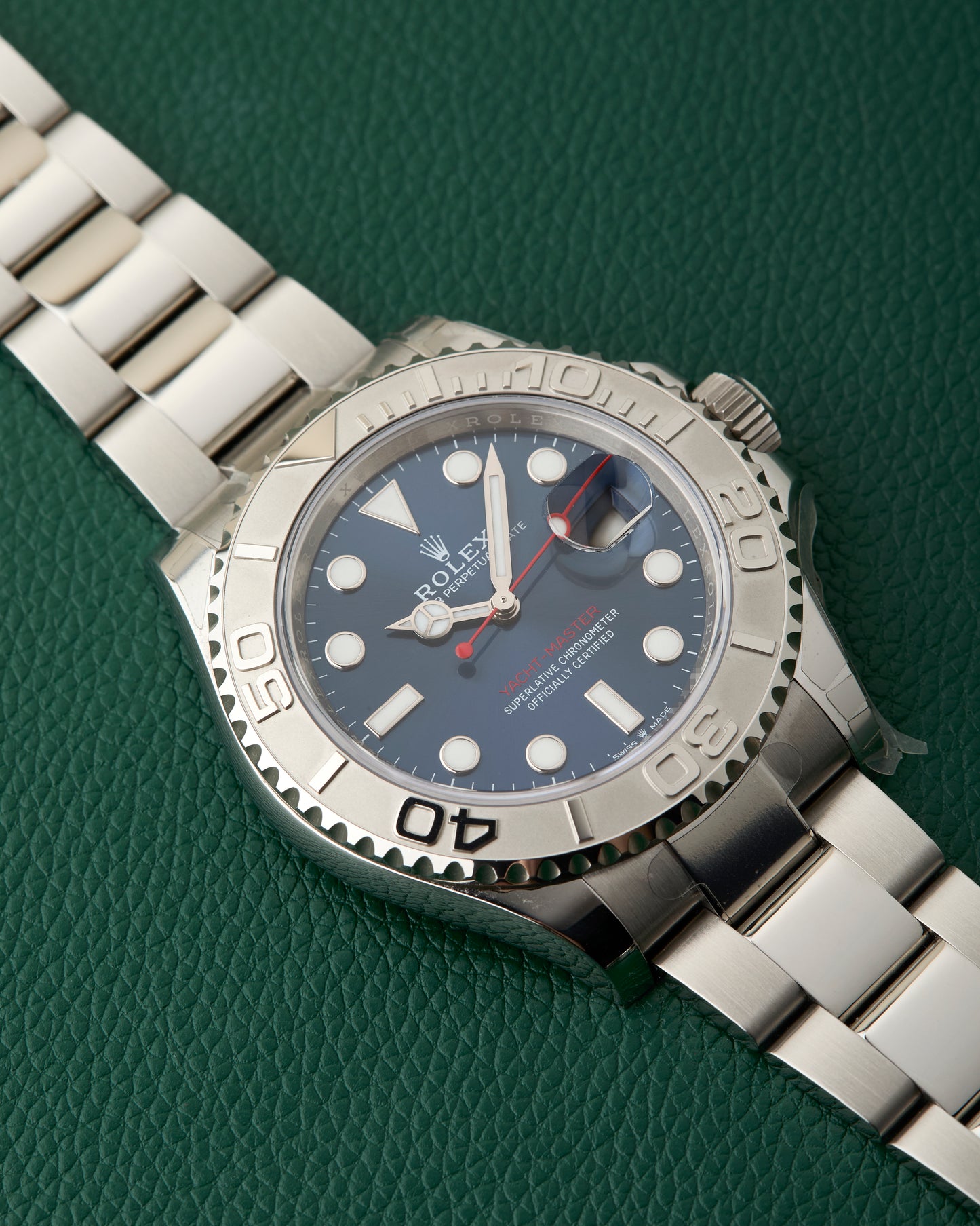 Rolex Yacht-Master 40 Ref. 126622 Bright Blue Dial Full Set June 2025