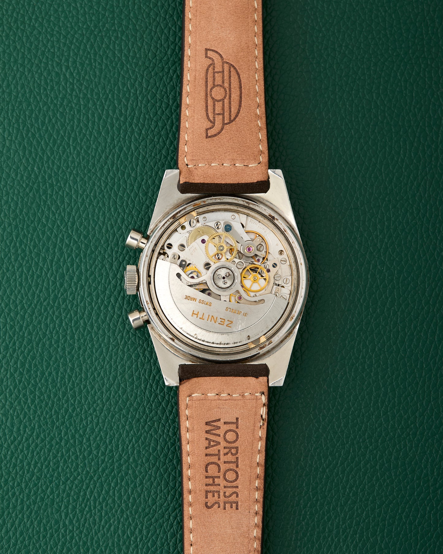 Zenith A384 Vintage Chronograph El Primero Panda Dial