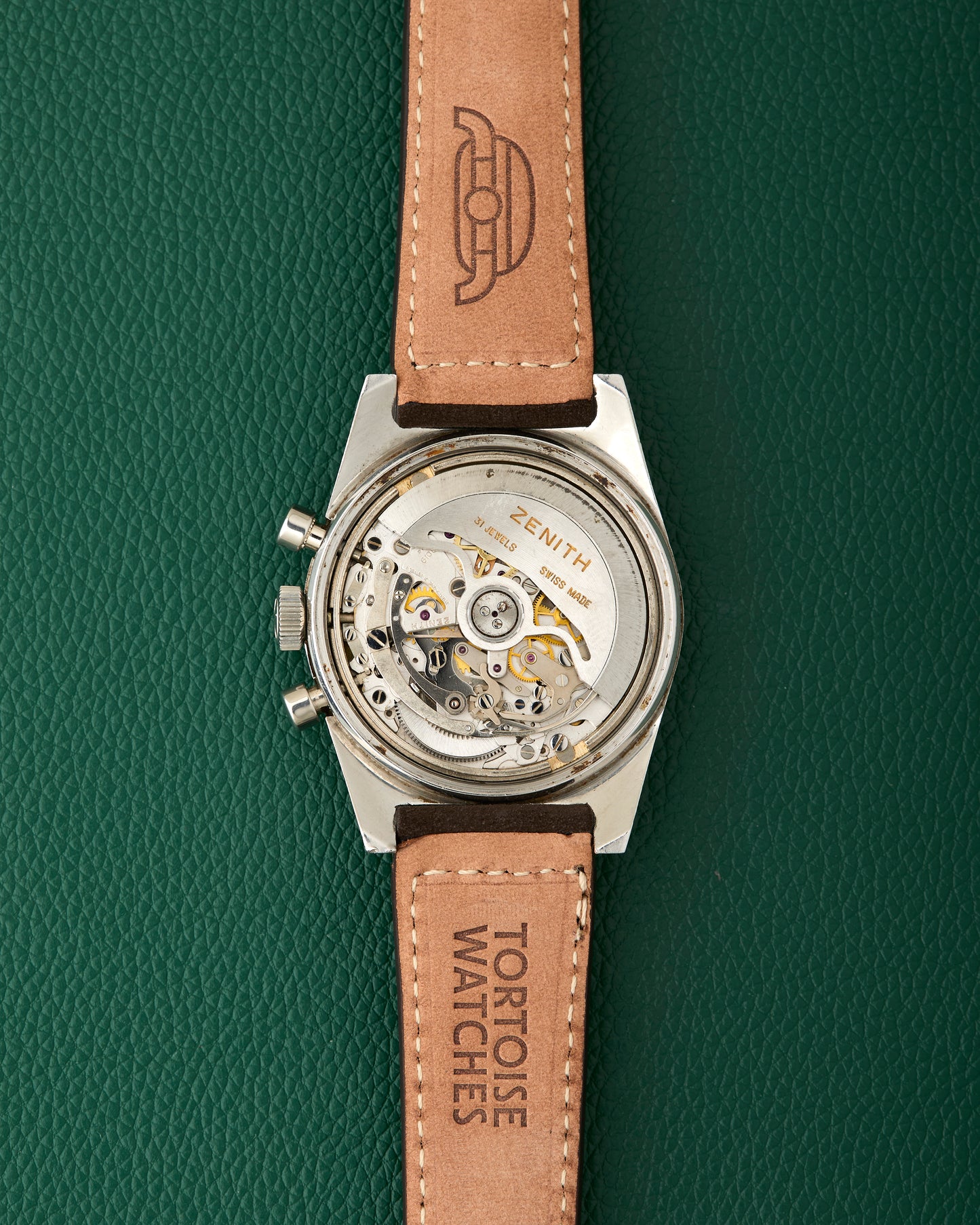 Zenith A384 Vintage Chronograph El Primero Panda Dial