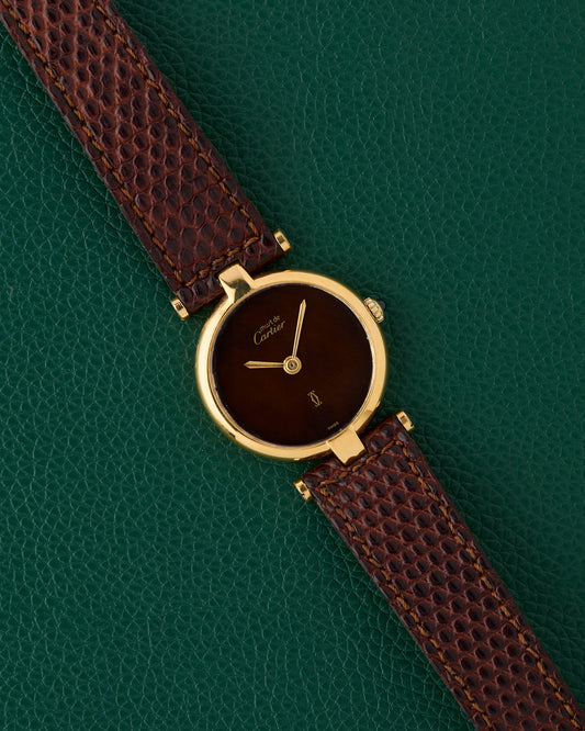 Cartier Must de Cartier Vendôme Brown Burgundy
