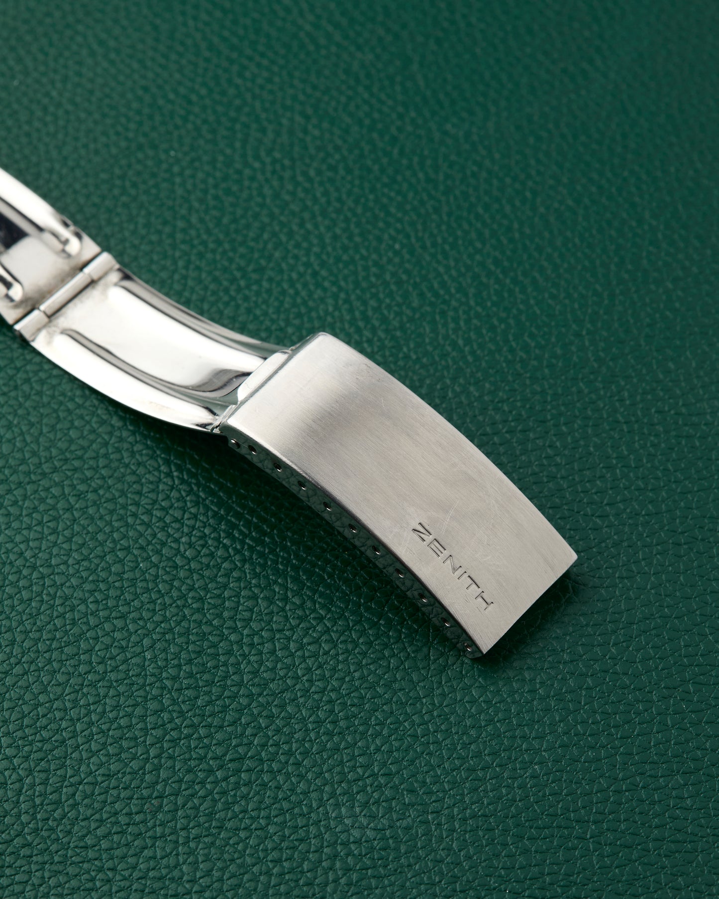 Zenith A384 Vintage El Primero Tropical Caramel Brown Gay Freres Ladder Bracelet