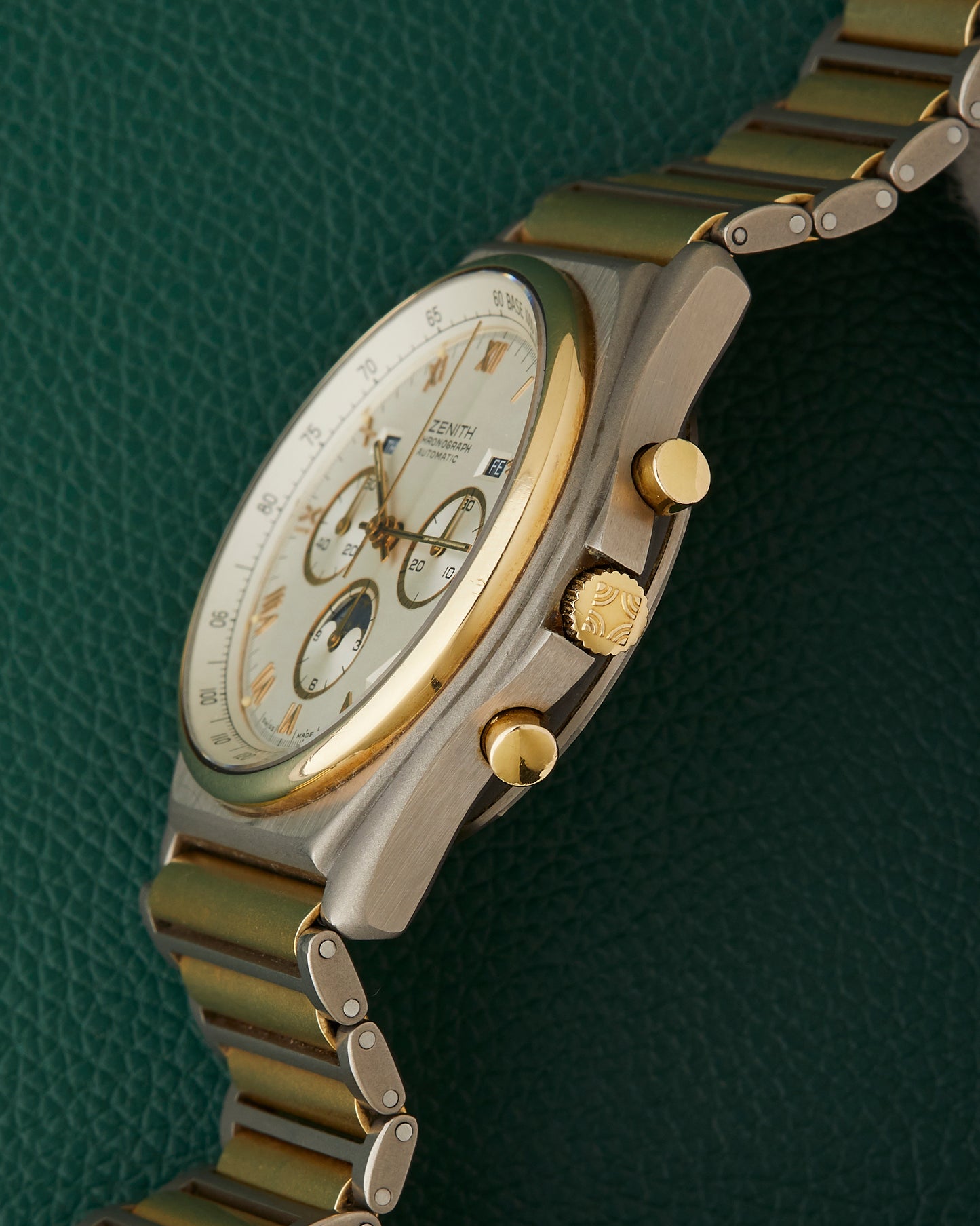Zenith Port Royal Two-Tone Titanium 92.0100.418 Moonphase Neo-Vintage