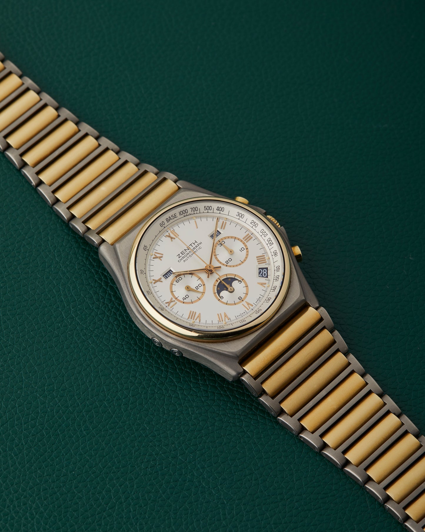 Zenith Port Royal Two-Tone Titanium 92.0100.418 Moonphase Neo-Vintage