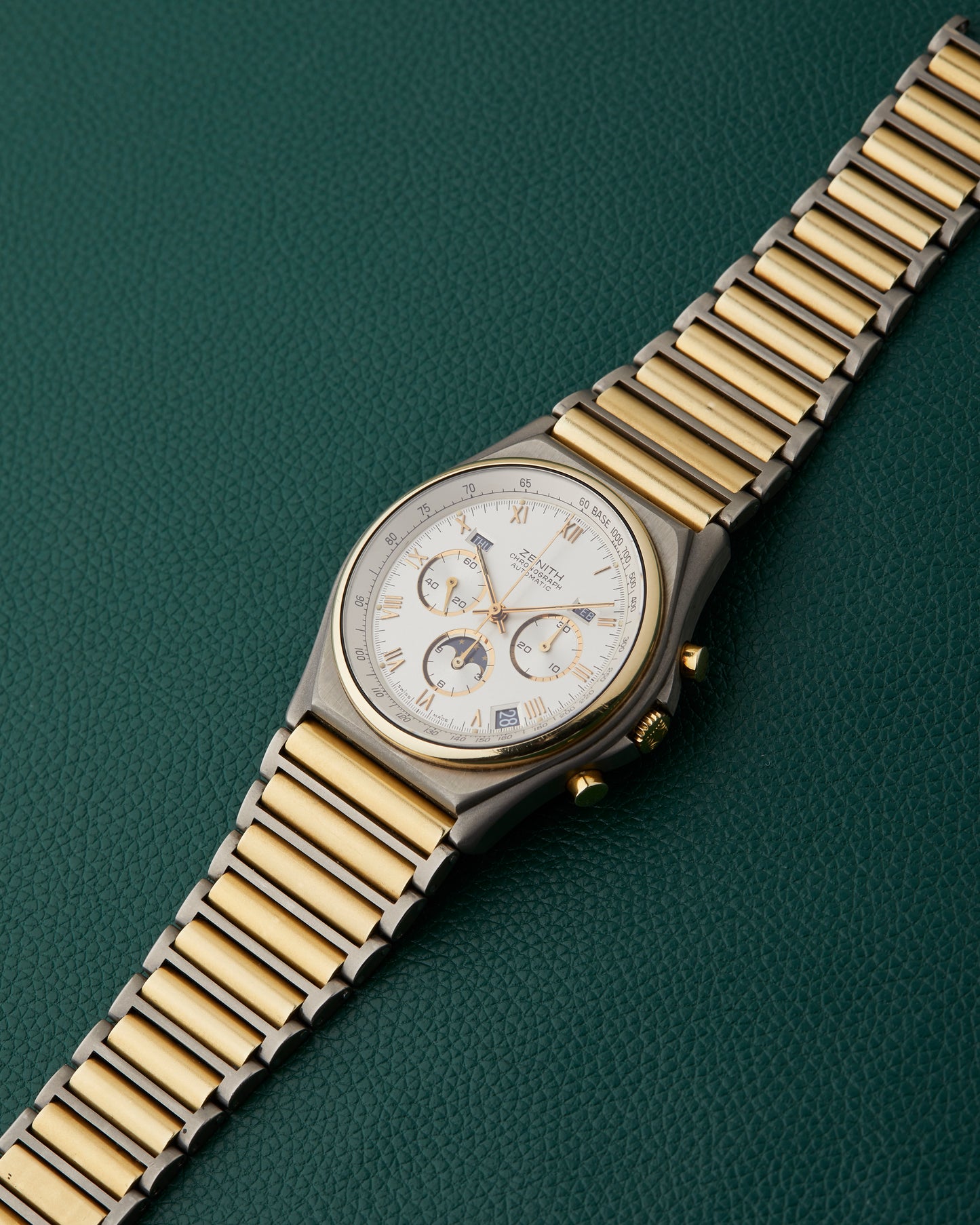 Zenith Port Royal Two-Tone Titanium 92.0100.418 Moonphase Neo-Vintage
