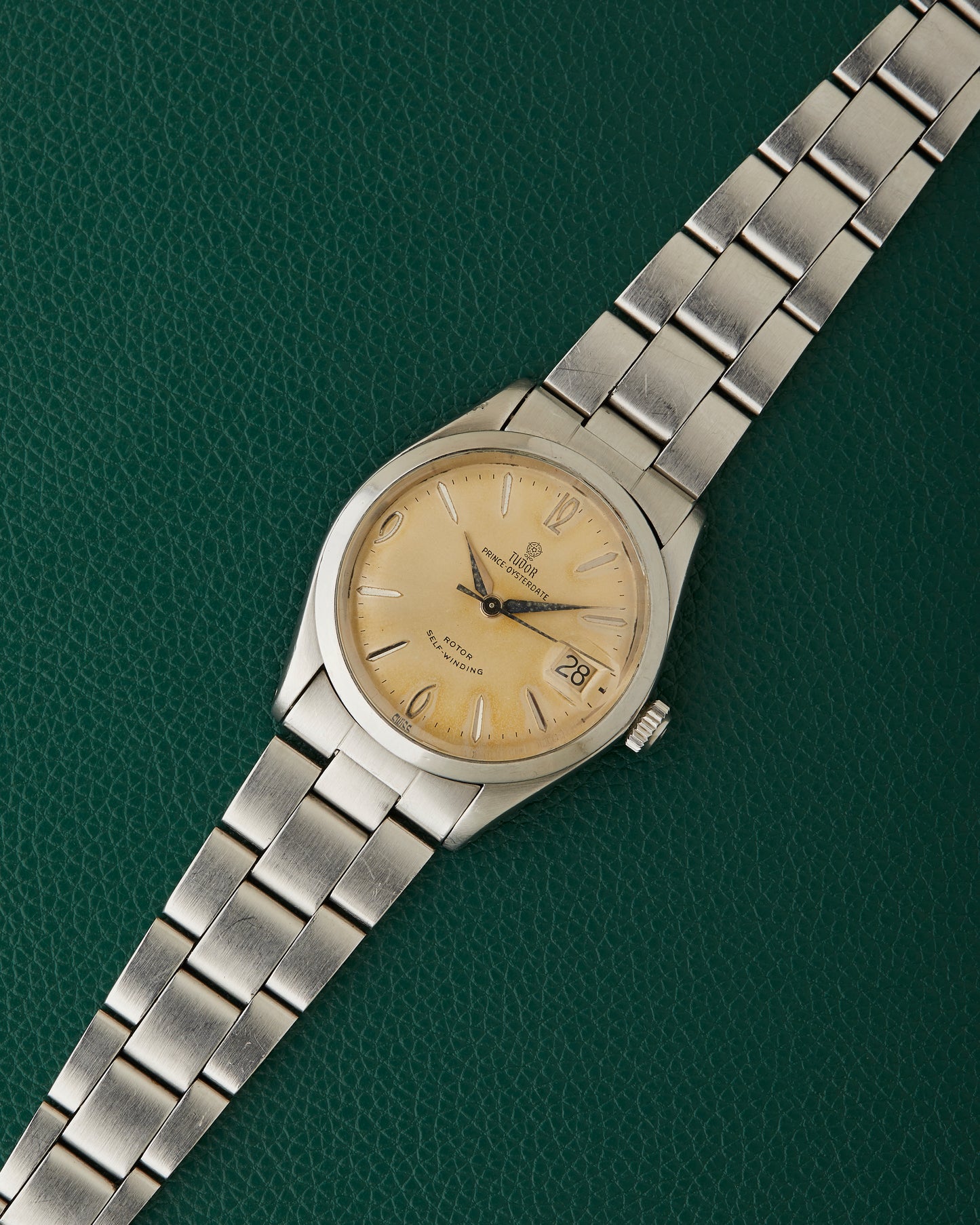 Tudor Ref. 7966 Prince Oysterdate Rose Tudor Bracelet 1964